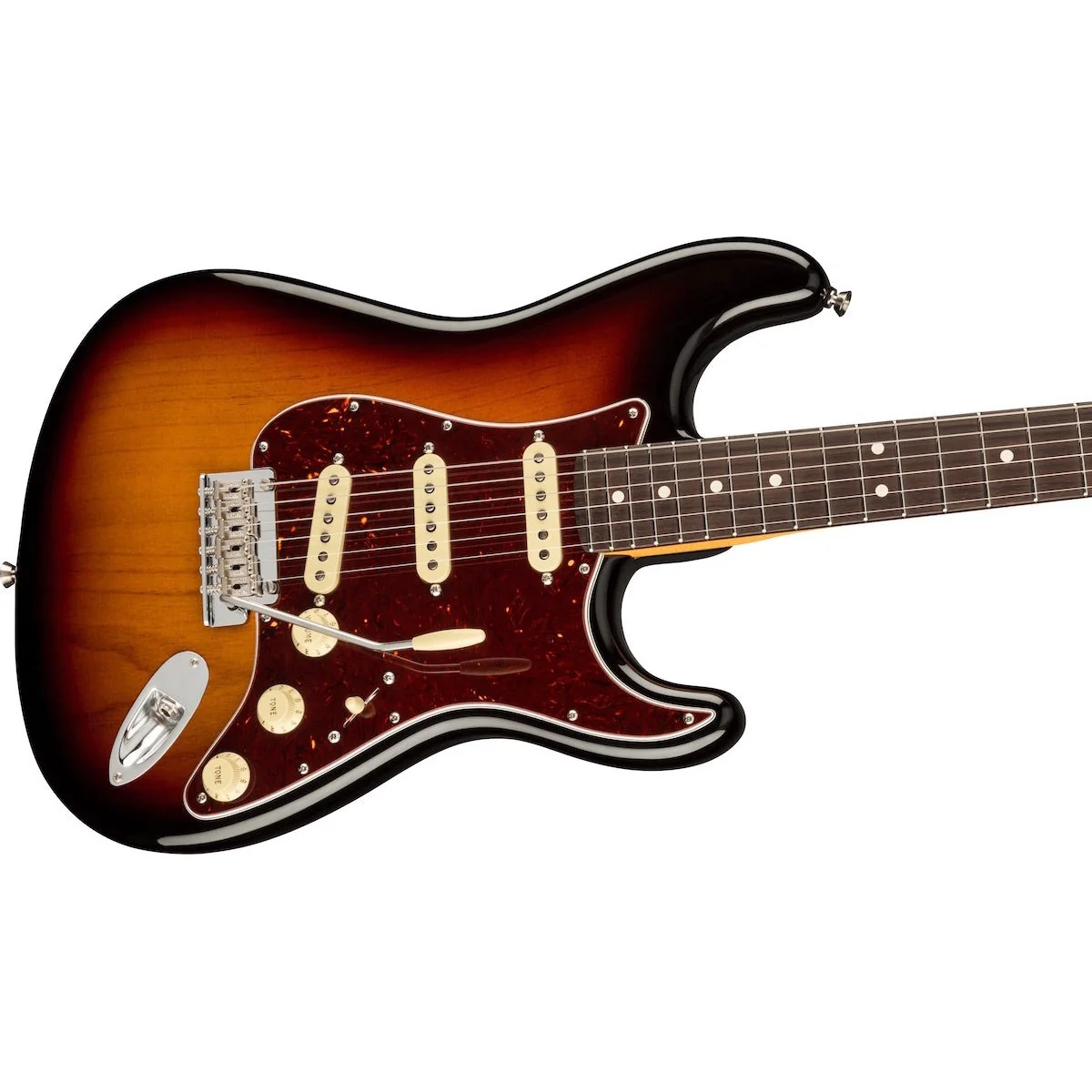 Fender - American Professional II Stratocaster® Rosewood Fingerboard - 3-Color Sunburst – 0113900700 - Image 3