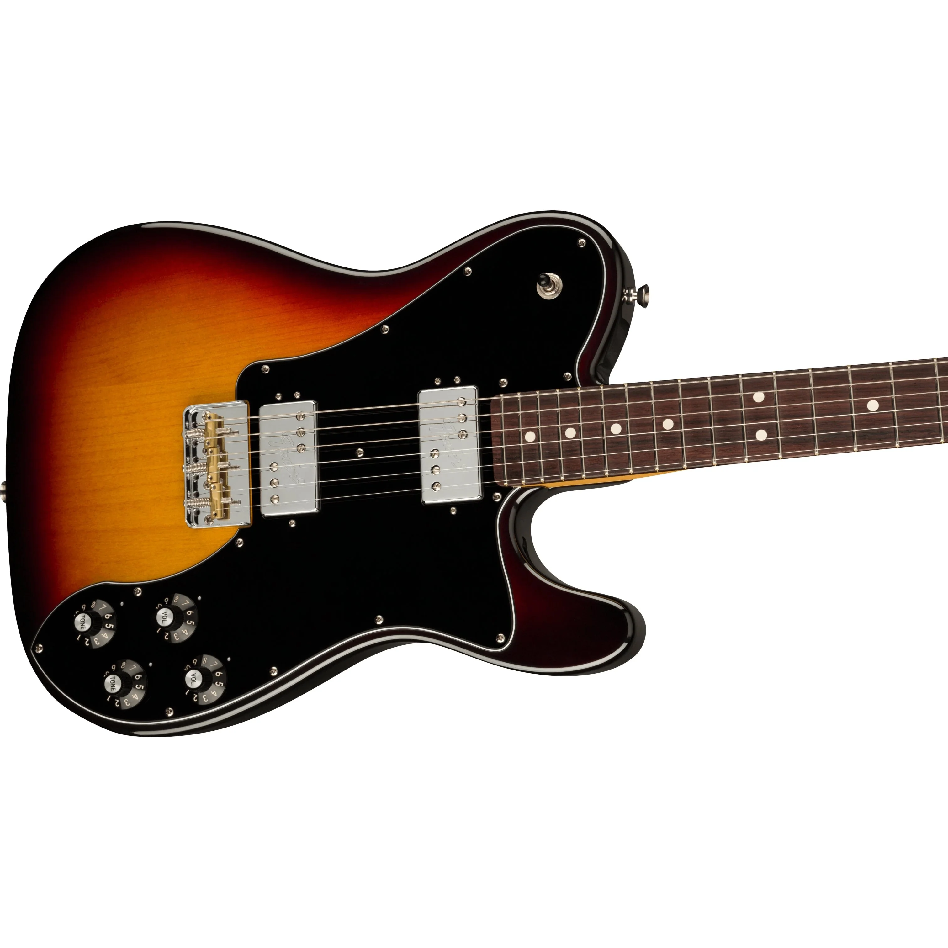 Fender - American Professional II Telecaster® Deluxe - Rosewood Fingerboard - 3-Color Sunburst 011-3960-700 - Image 4
