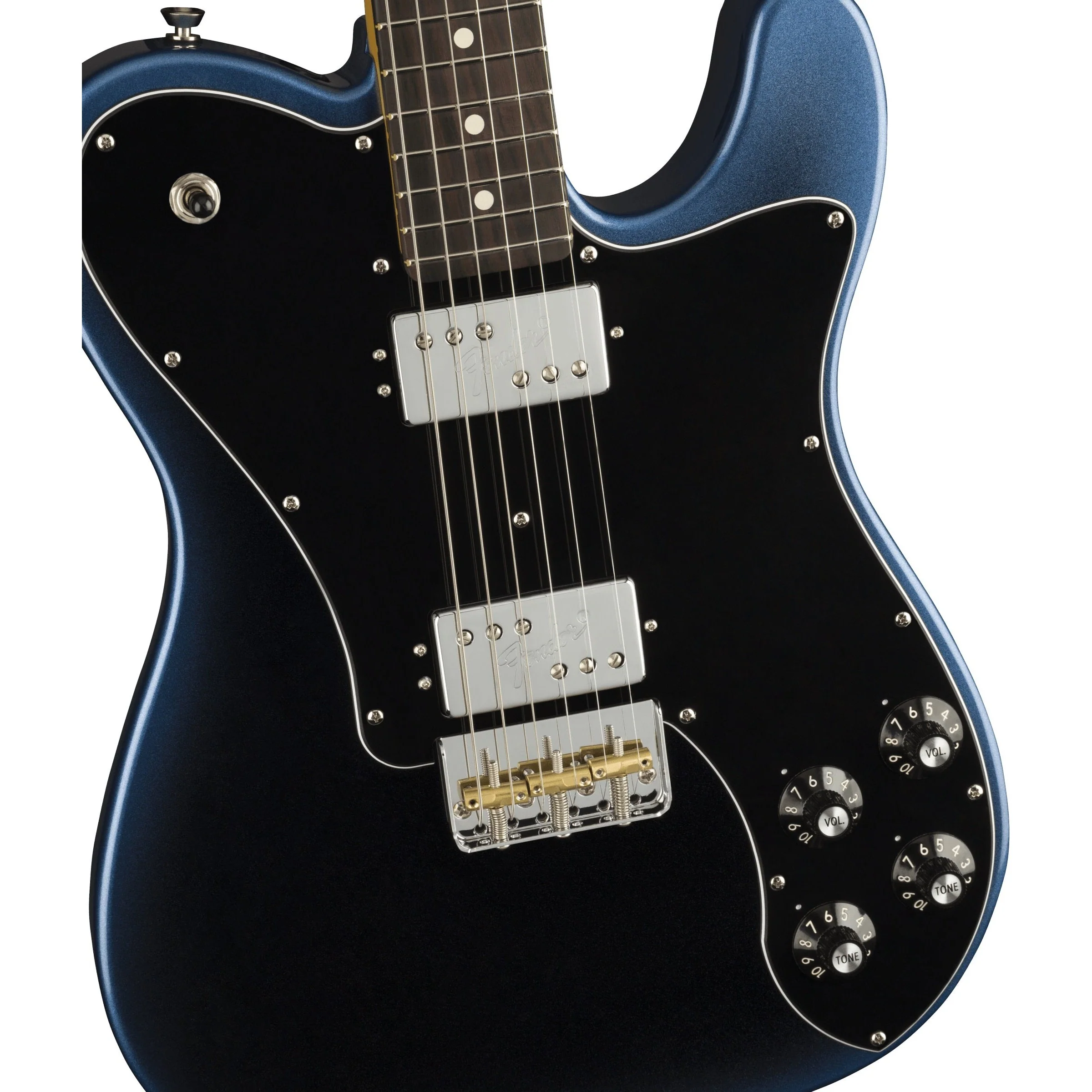 Fender - American Professional II Telecaster® Deluxe Rosewood Fingerboard Dark Night – 0113960761 - Image 3