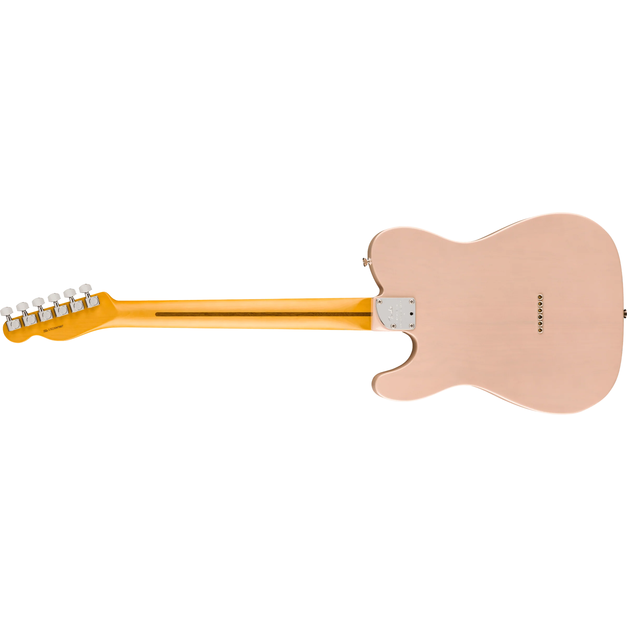 Fender - American Professional II Telecaster® Thinline - Maple Fingerboard - Transparent Shell Pink - 017-1022-760 - Image 2
