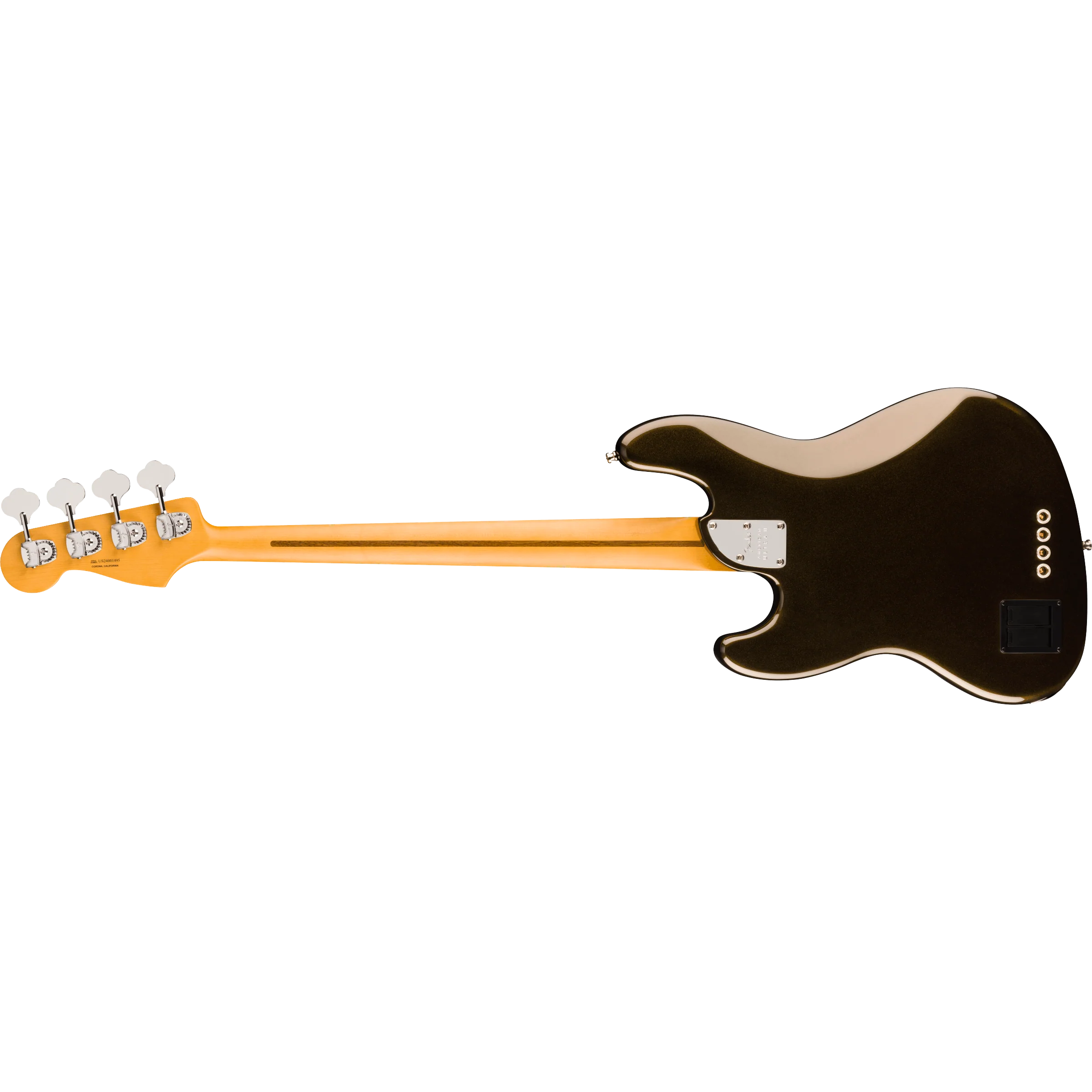Fender - American Ultra II Jazz Bass® - Ebony Fingerboard - Texas Tea - 019-9111-790 - Image 2