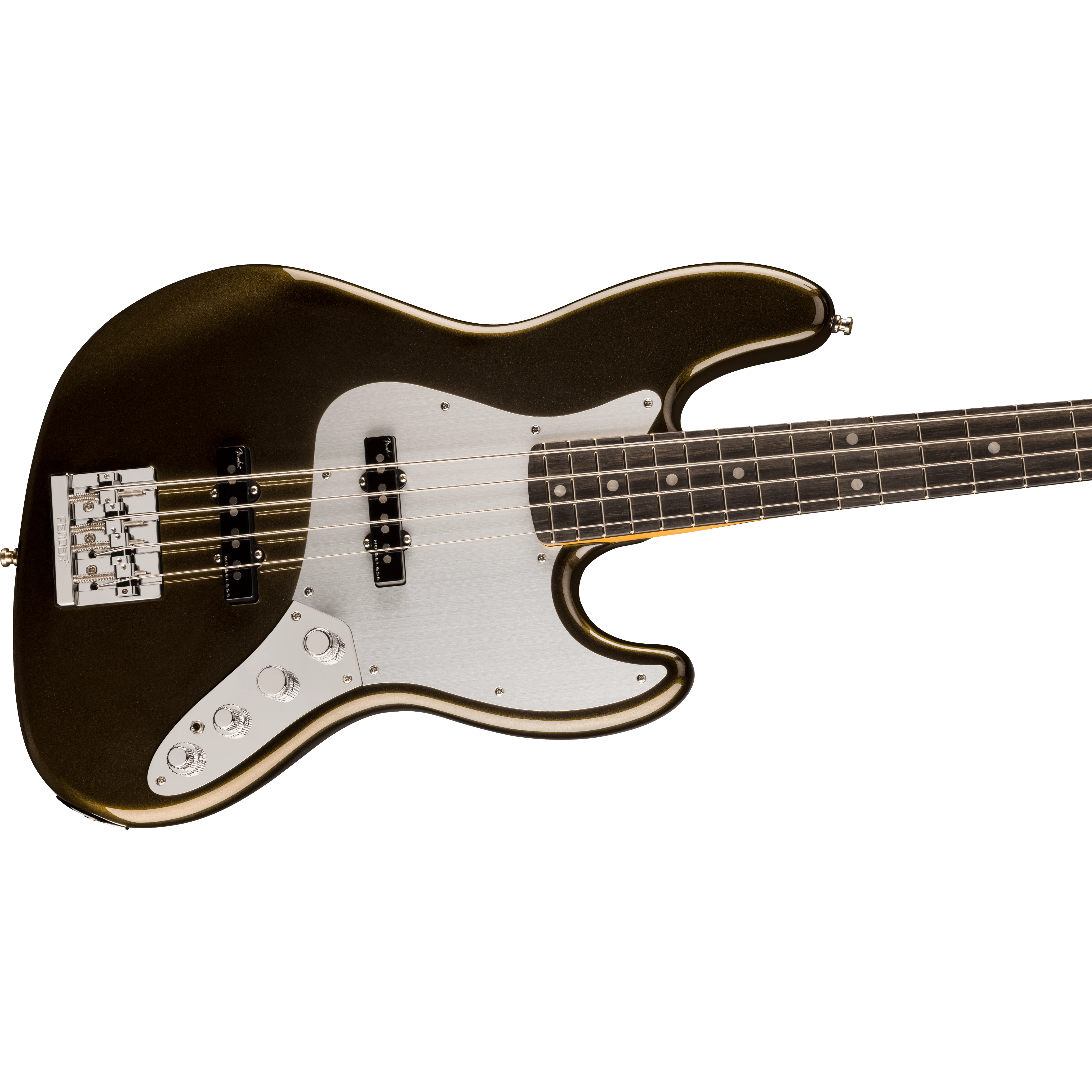 Fender - American Ultra II Jazz Bass® - Ebony Fingerboard - Texas Tea - 019-9111-790 - Image 4