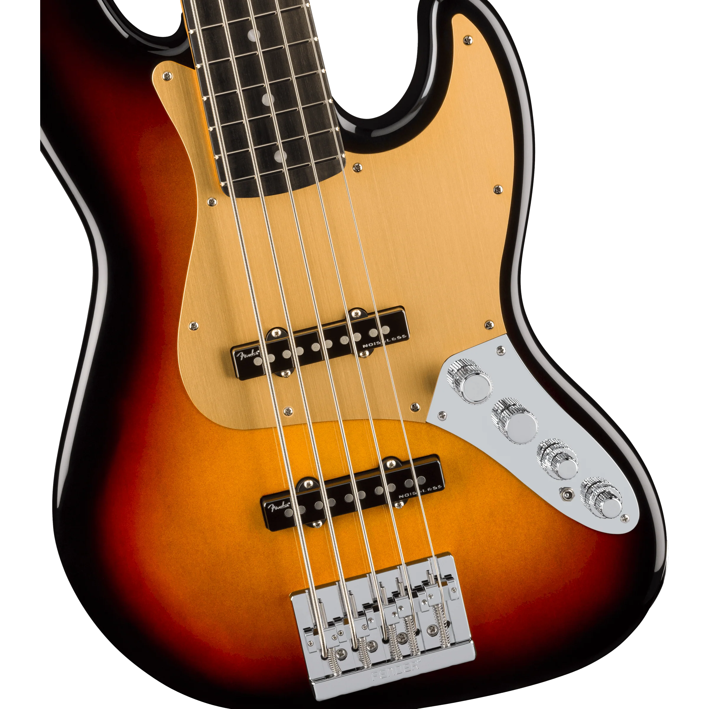 Fender - American Ultra II Jazz Bass® V - Ebony Fingerboard - Ultraburst - 019-9121-712 - Image 3
