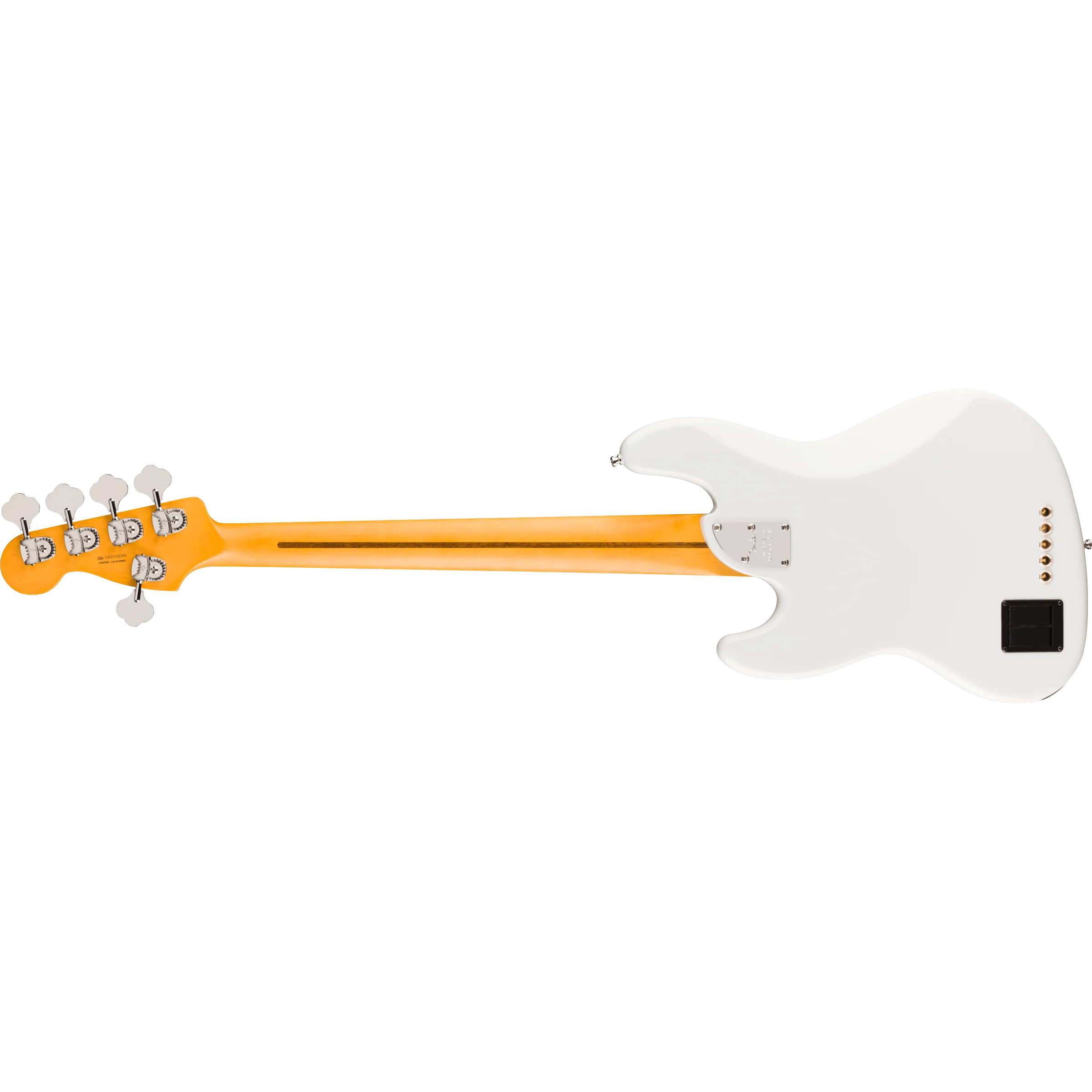 Fender - American Ultra II Jazz Bass® V - Maple Fingerboard - Avalanche - 019-9122-796 - Image 2