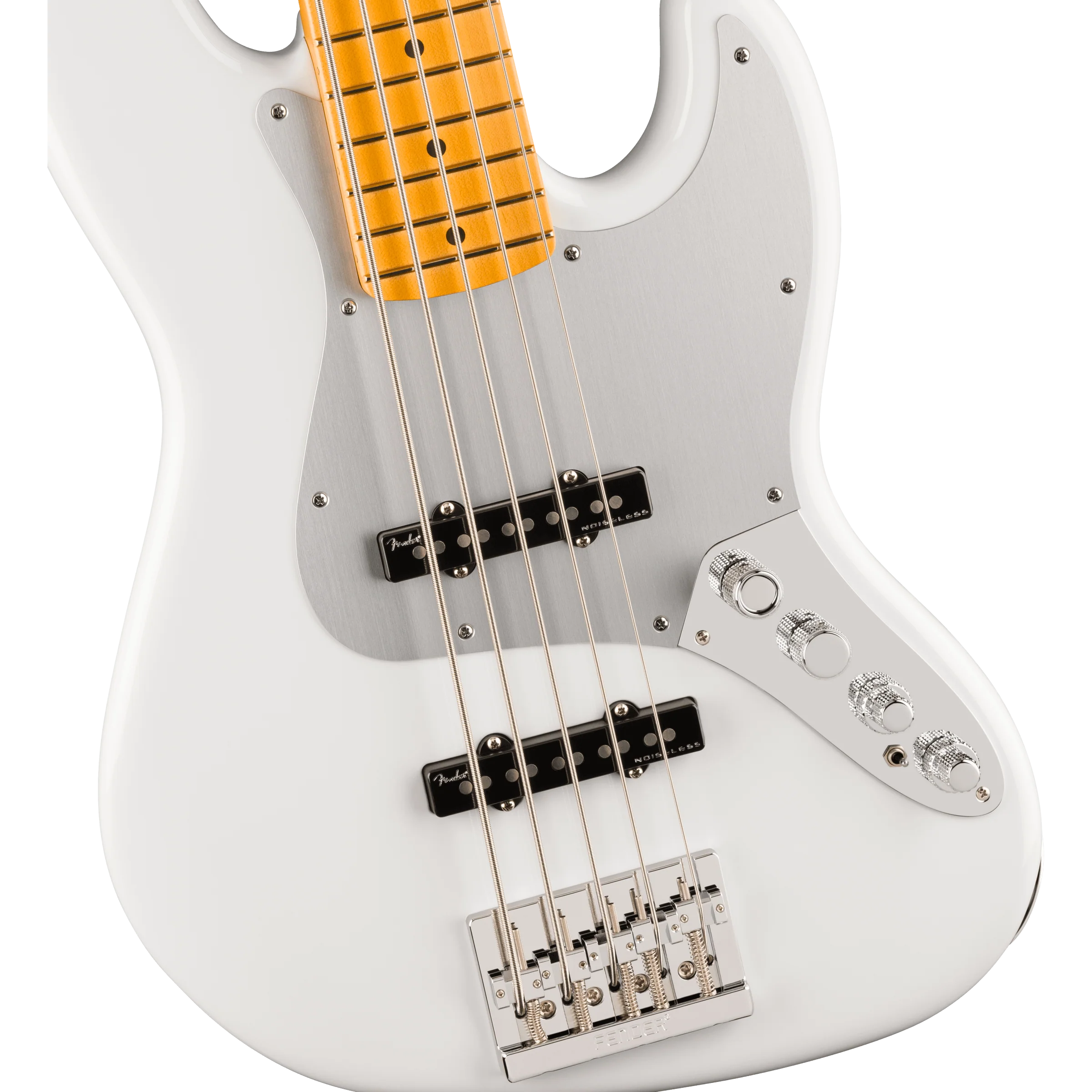 Fender - American Ultra II Jazz Bass® V - Maple Fingerboard - Avalanche - 019-9122-796 - Image 3