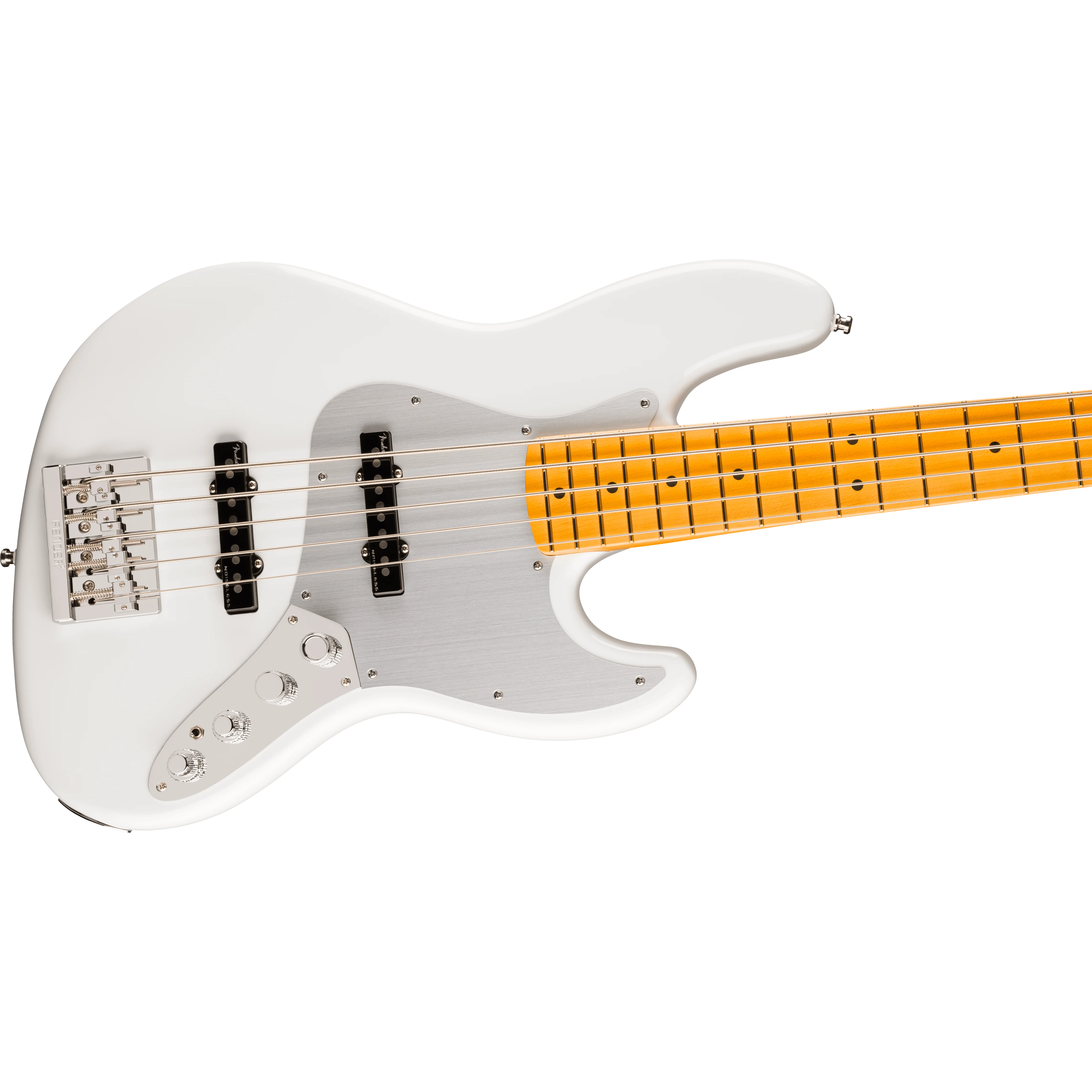 Fender - American Ultra II Jazz Bass® V - Maple Fingerboard - Avalanche - 019-9122-796 - Image 4