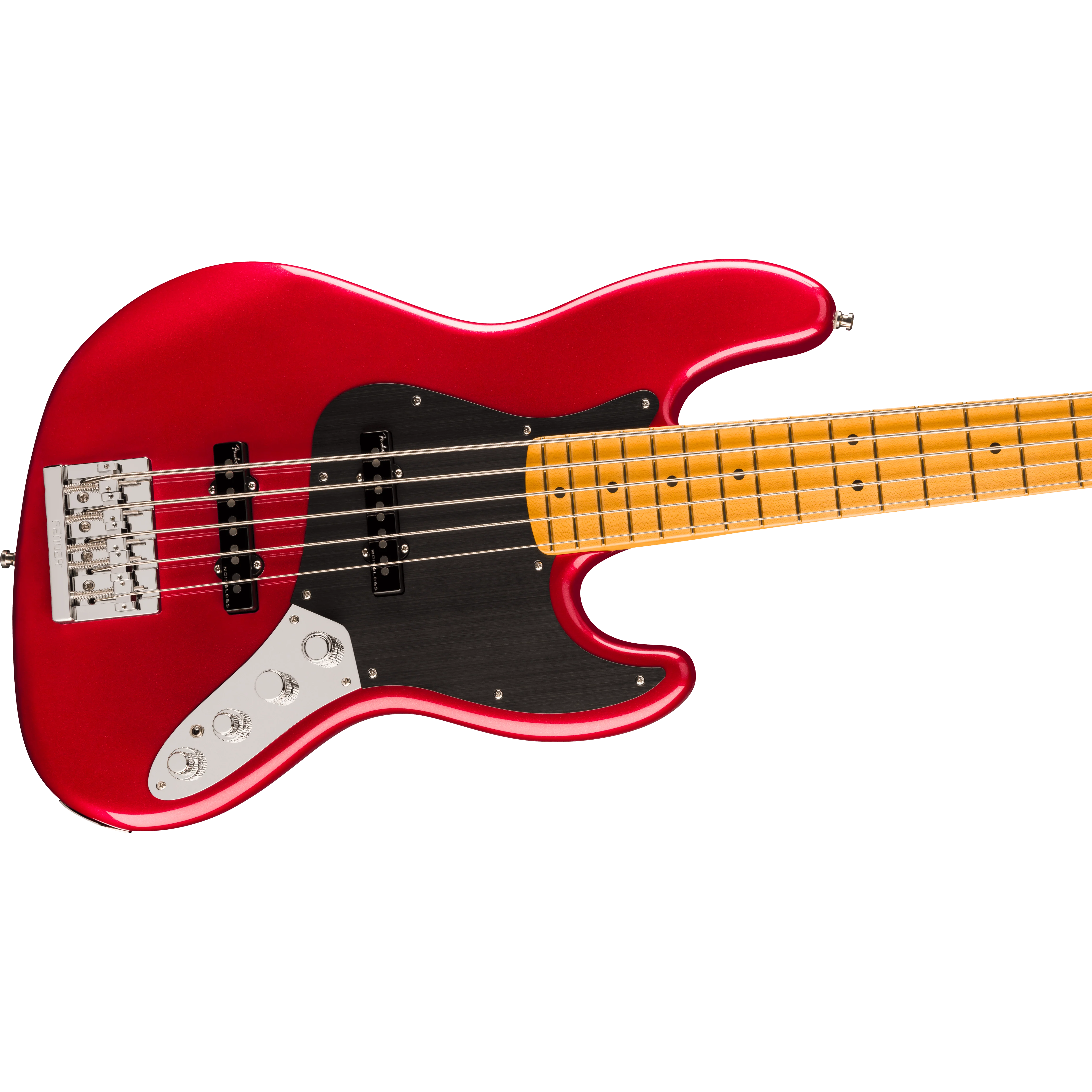Fender - American Ultra II Jazz Bass® V - Maple Fingerboard - Sinister Red - 019-9122-799 - Image 4