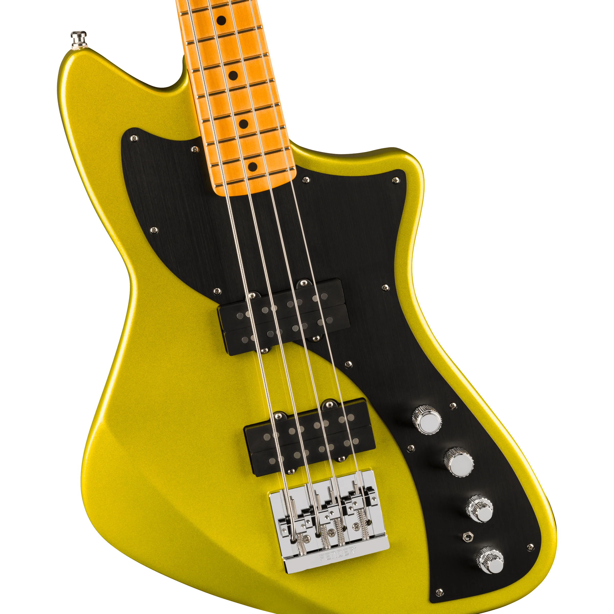 Fender - American Ultra II Meteora® Bass - Maple Fingerboard - Solar Flare - 019-9132-733 - Image 3