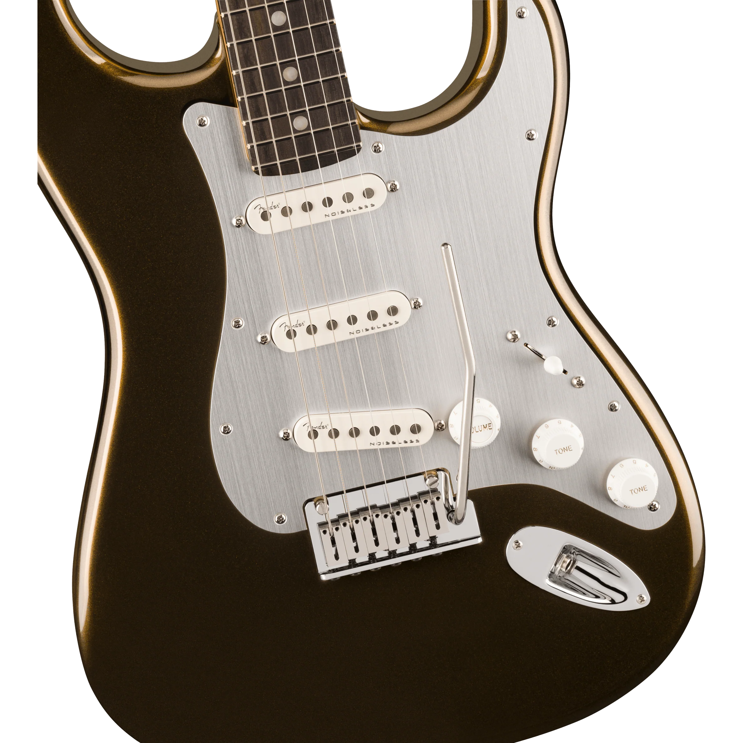 Fender - American Ultra II Stratocaster® - Ebony Fingerboard - Texas Tea - 011-9141-790 - Image 3