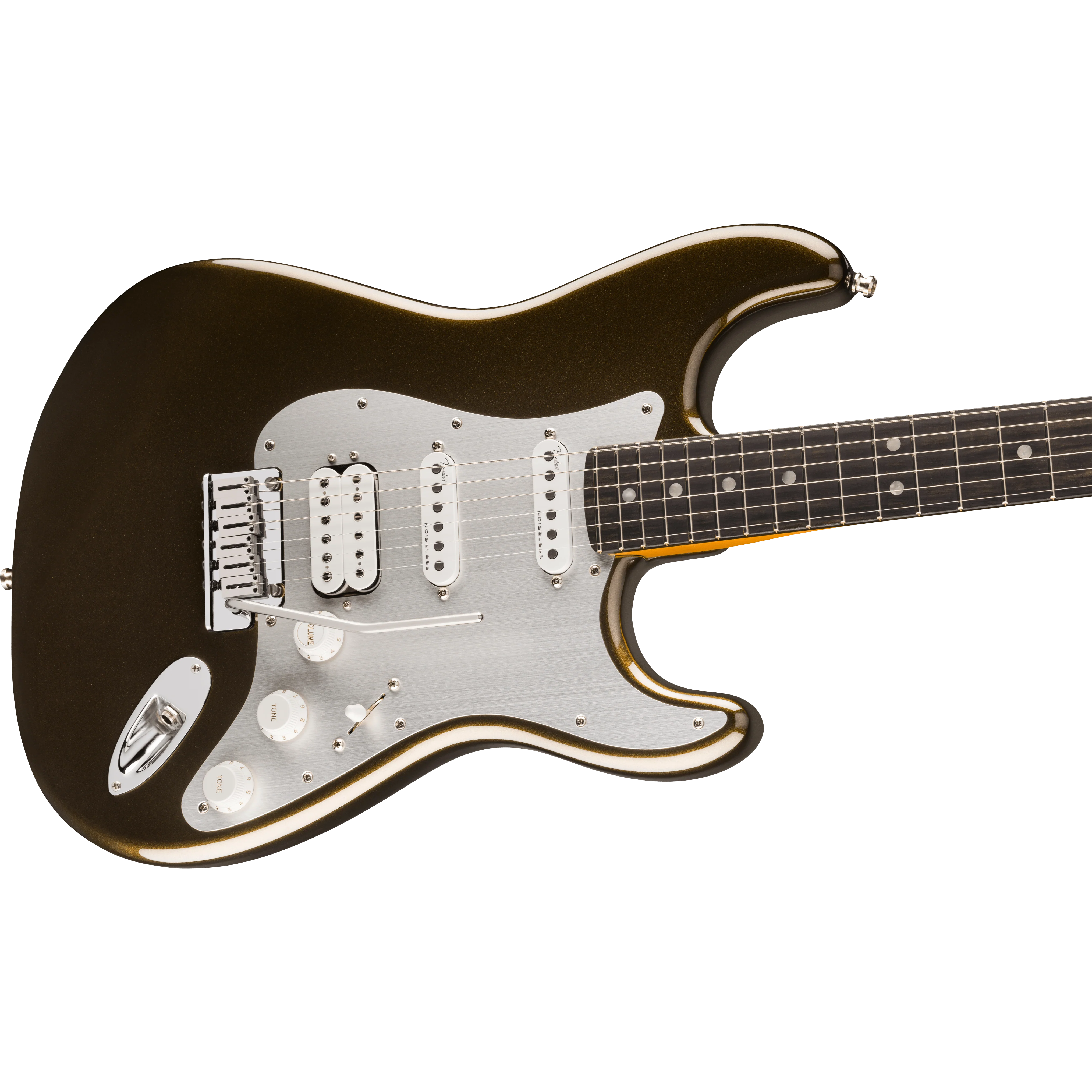 Fender - American Ultra II Stratocaster® HSS - Ebony Fingerboard - Texas Tea - 011-9151-790 - Image 4