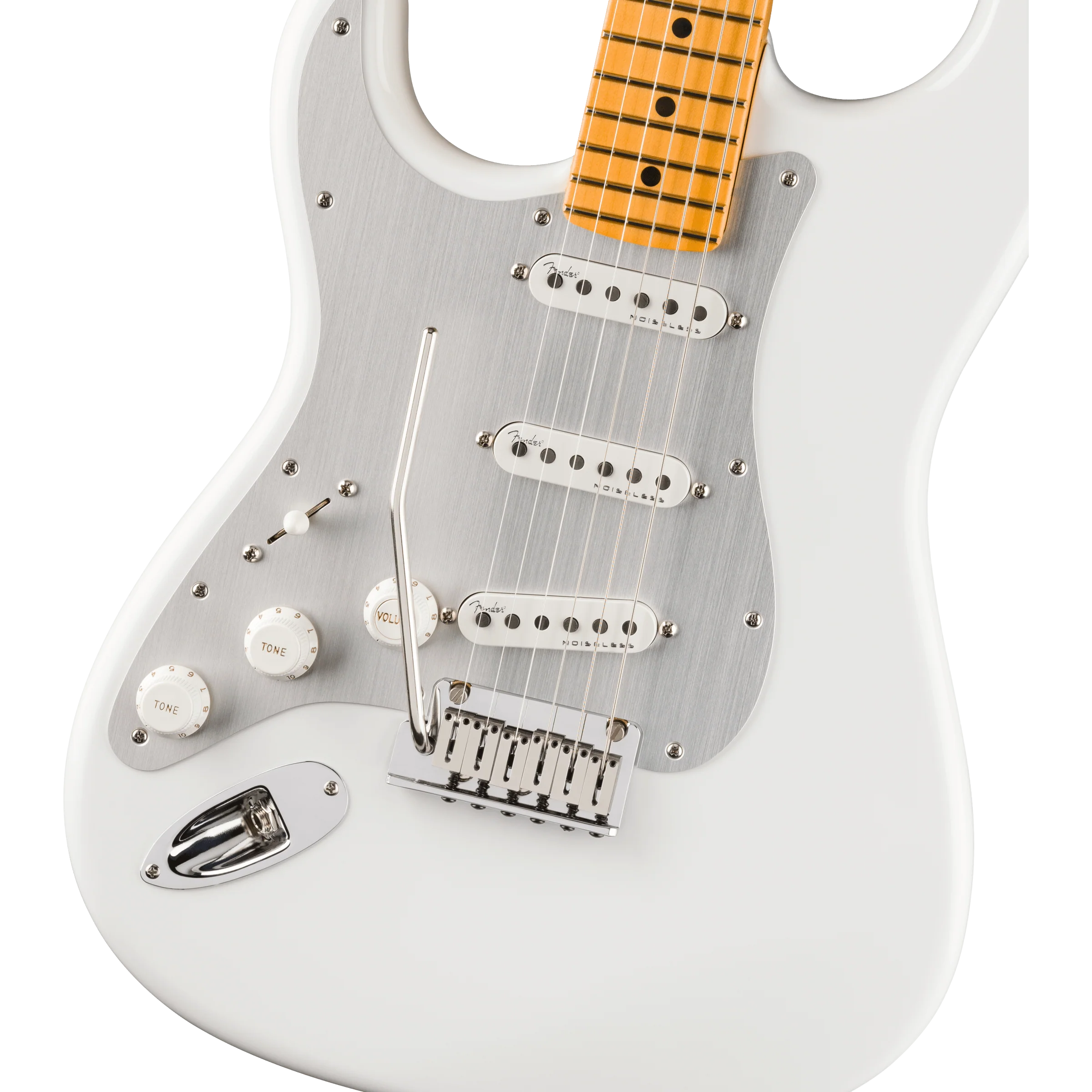 Fender - American Ultra II Stratocaster® Left-Hand - Maple Fingerboard - Avalanche - 011-9162-796 - Image 3
