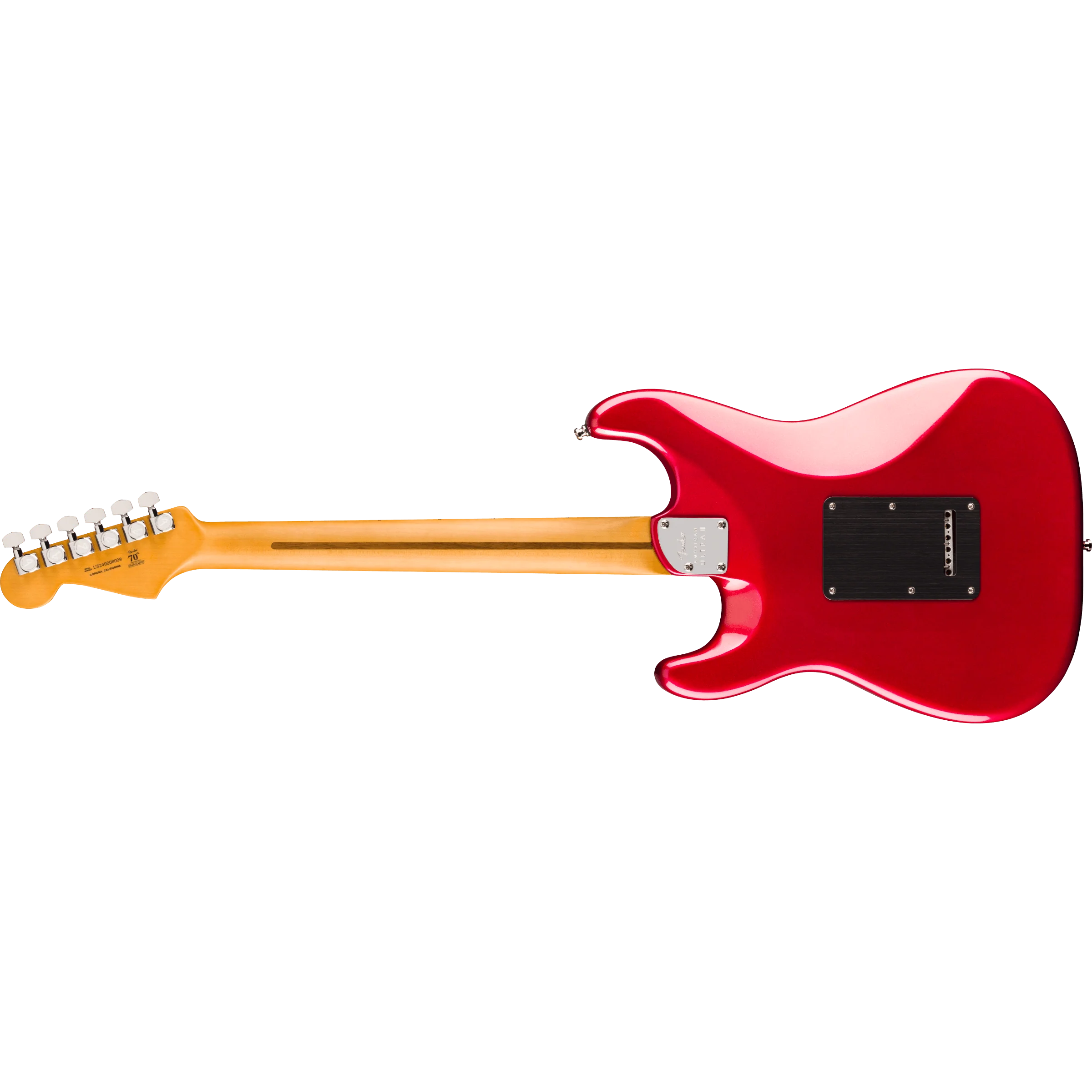 Fender - American Ultra II Stratocaster® - Maple Fingerboard - Sinister Red - 011-9142-799 - Image 2