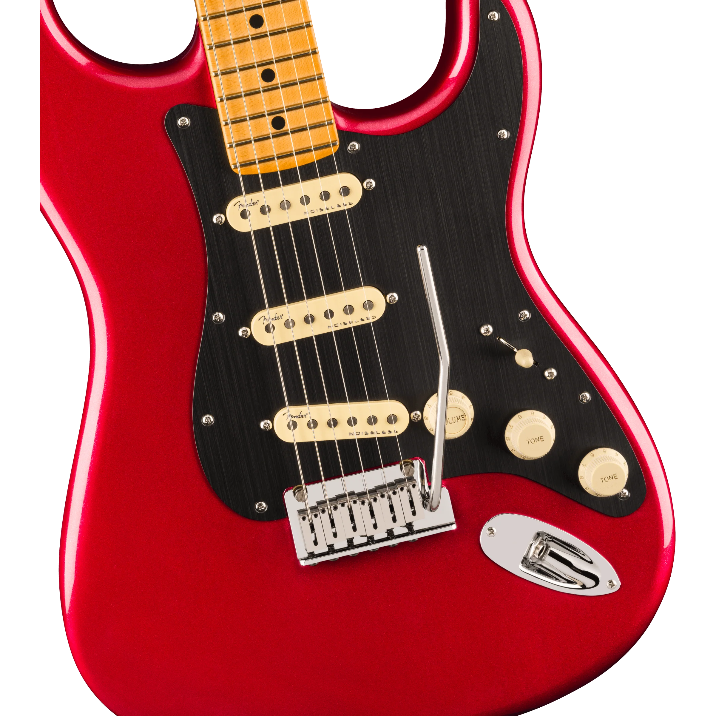 Fender - American Ultra II Stratocaster® - Maple Fingerboard - Sinister Red - 011-9142-799 - Image 3