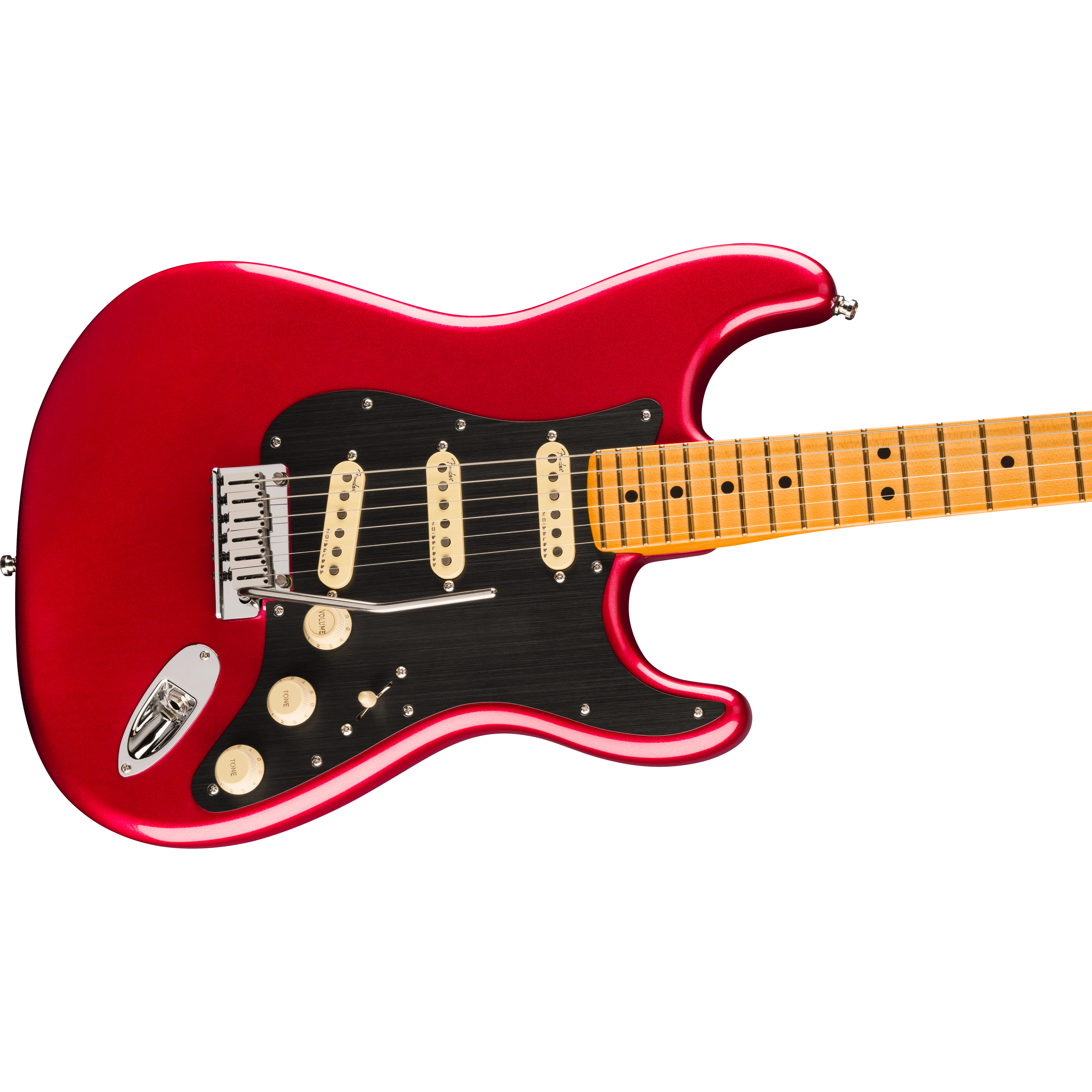 Fender - American Ultra II Stratocaster® - Maple Fingerboard - Sinister Red - 011-9142-799 - Image 4