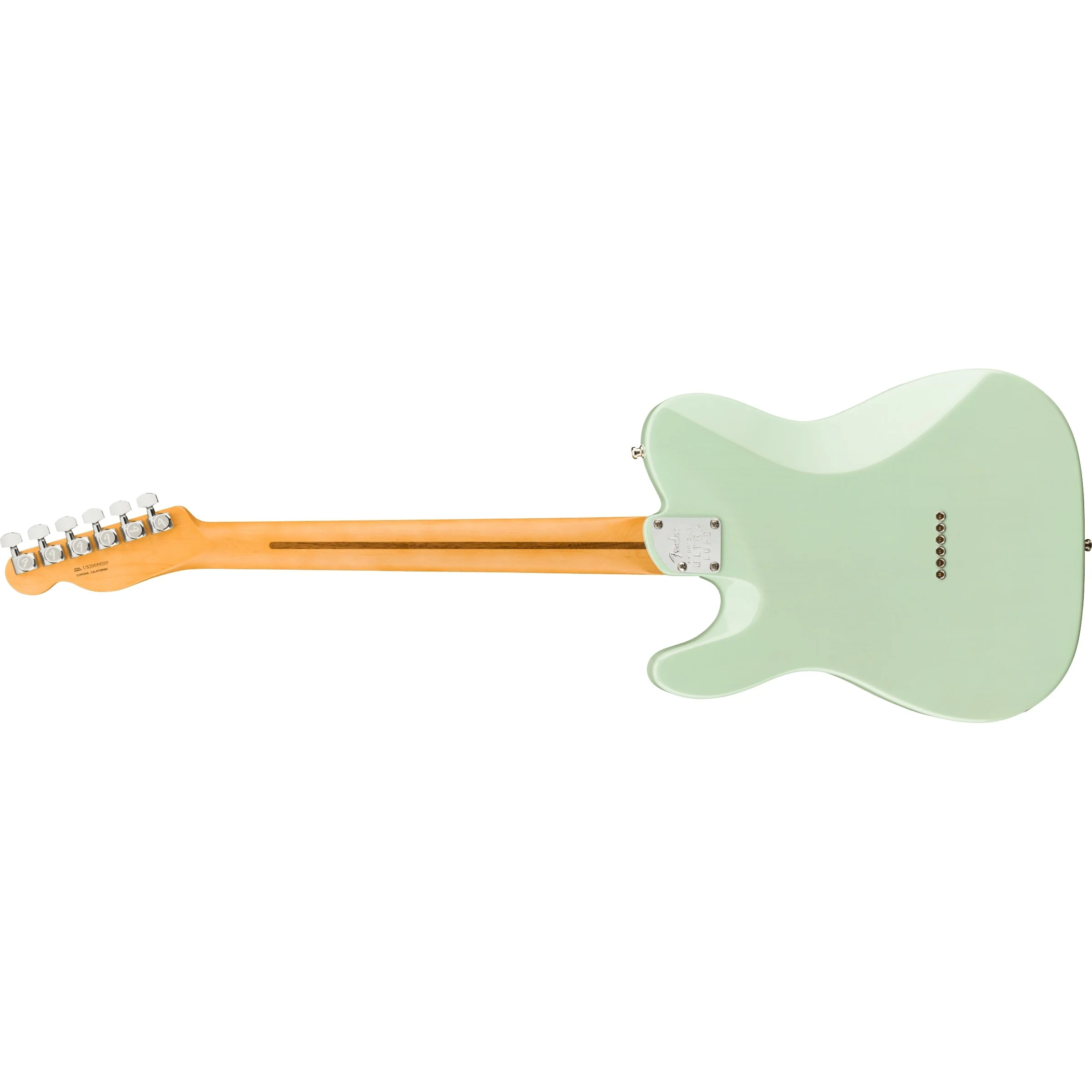 Fender - American Ultra Luxe Telecaster® 011-8080-735 Transparent Surf Green - Image 2