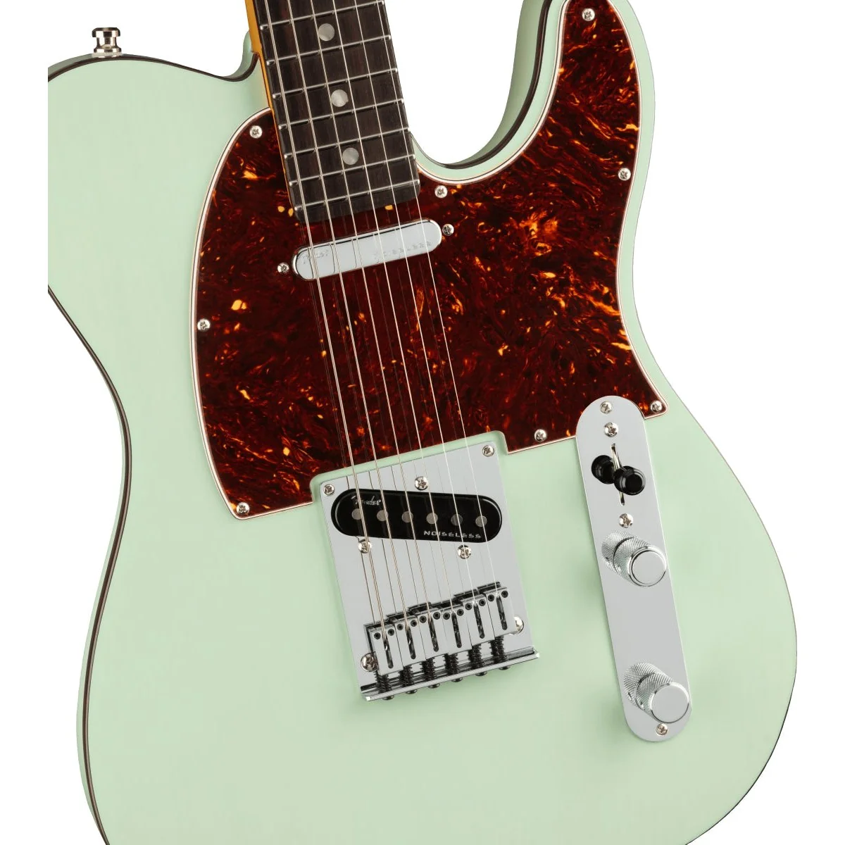 Fender - American Ultra Luxe Telecaster® 011-8080-735 Transparent Surf Green - Image 3