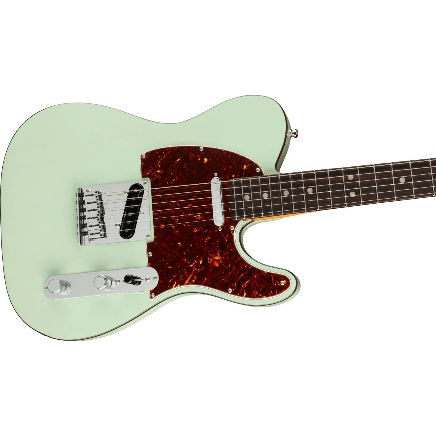 Fender - American Ultra Luxe Telecaster® 011-8080-735 Transparent Surf Green - Image 4