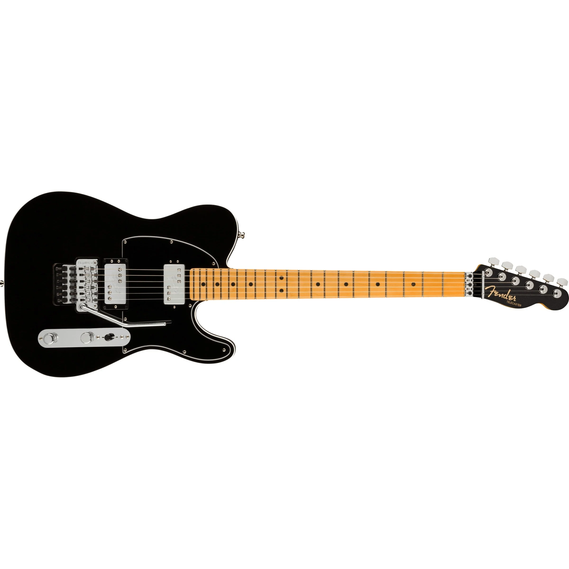 Fender - American Ultra Luxe Telecaster® Floyd Rose® HH 011-8092-710 Mystic Black