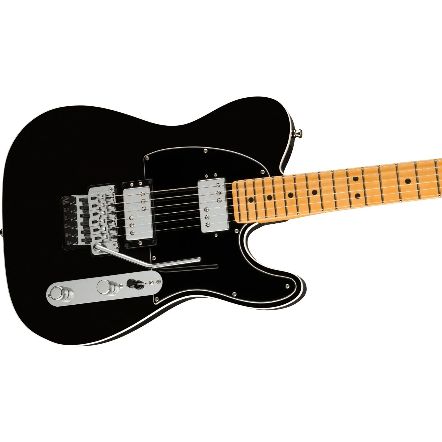 Fender - American Ultra Luxe Telecaster® Floyd Rose® HH 011-8092-710 Mystic Black - Image 3