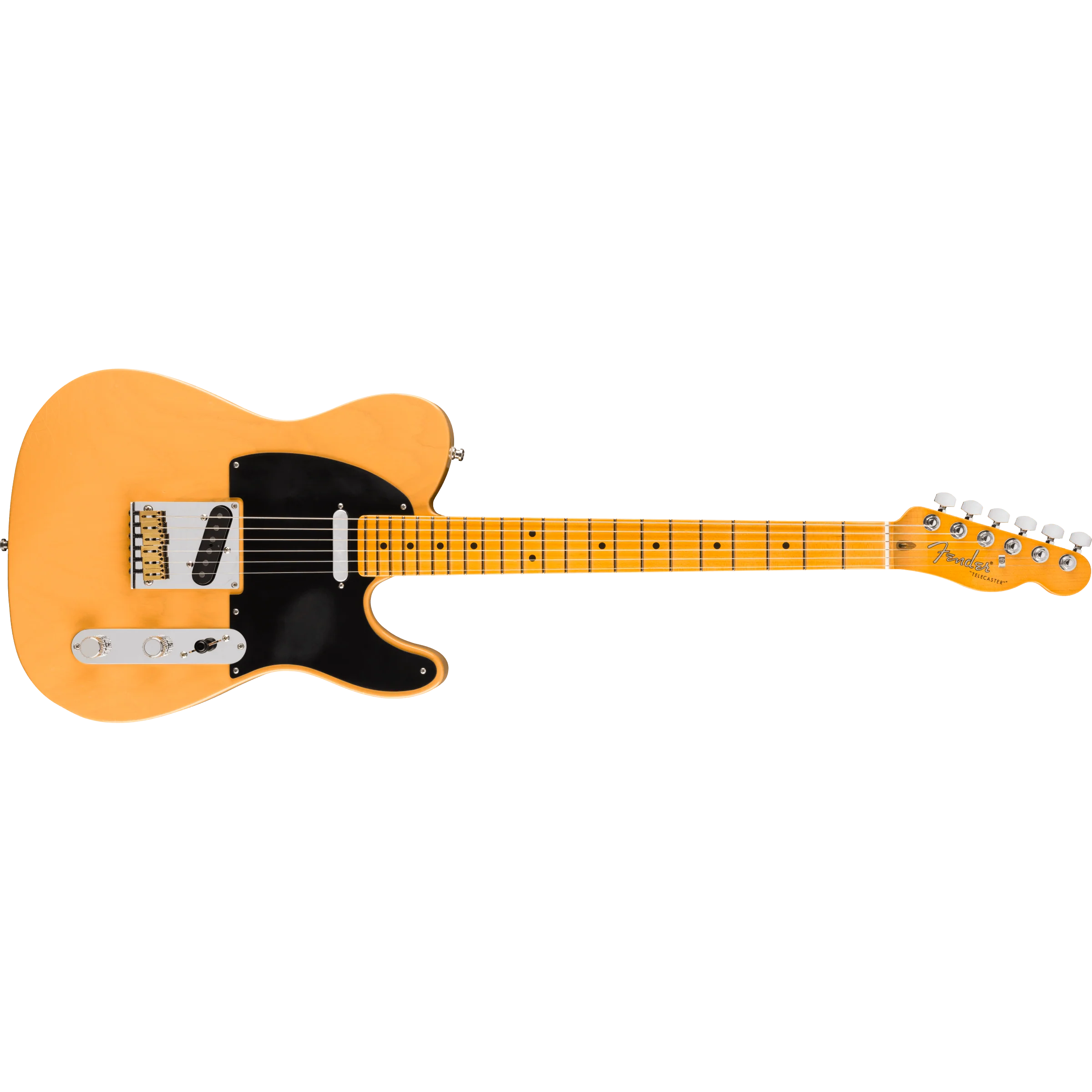 Fender - American Ultra Luxe Vintage '50s Telecaster® - Maple Fingerboard - Butterscotch Blonde - 011-8242-850