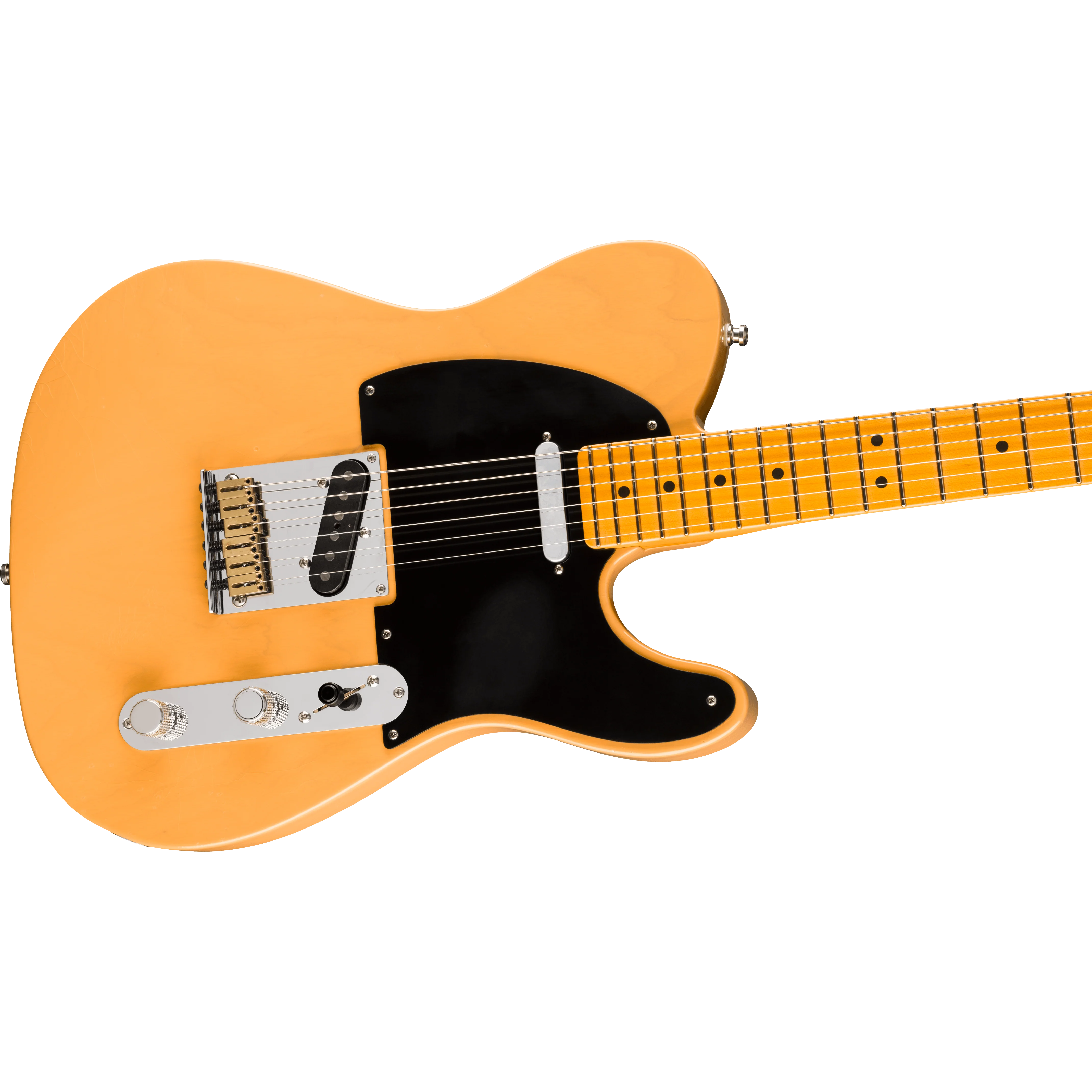 Fender - American Ultra Luxe Vintage '50s Telecaster® - Maple Fingerboard - Butterscotch Blonde - 011-8242-850 - Image 4