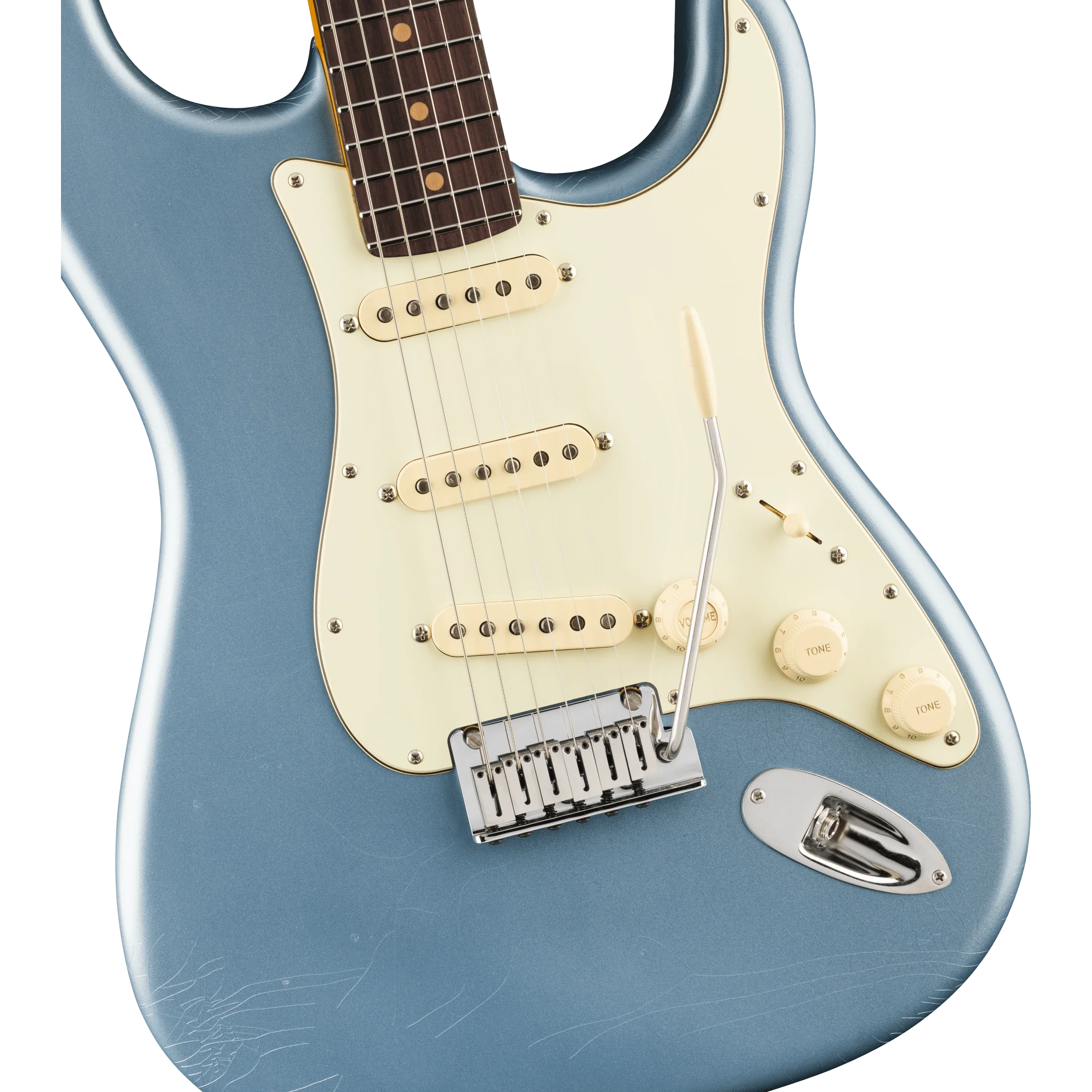 Fender - American Ultra Luxe Vintage '60s Stratocaster® - Rosewood Fingerboard - Ice Blue Metallic - 011-8220-883 - Image 3
