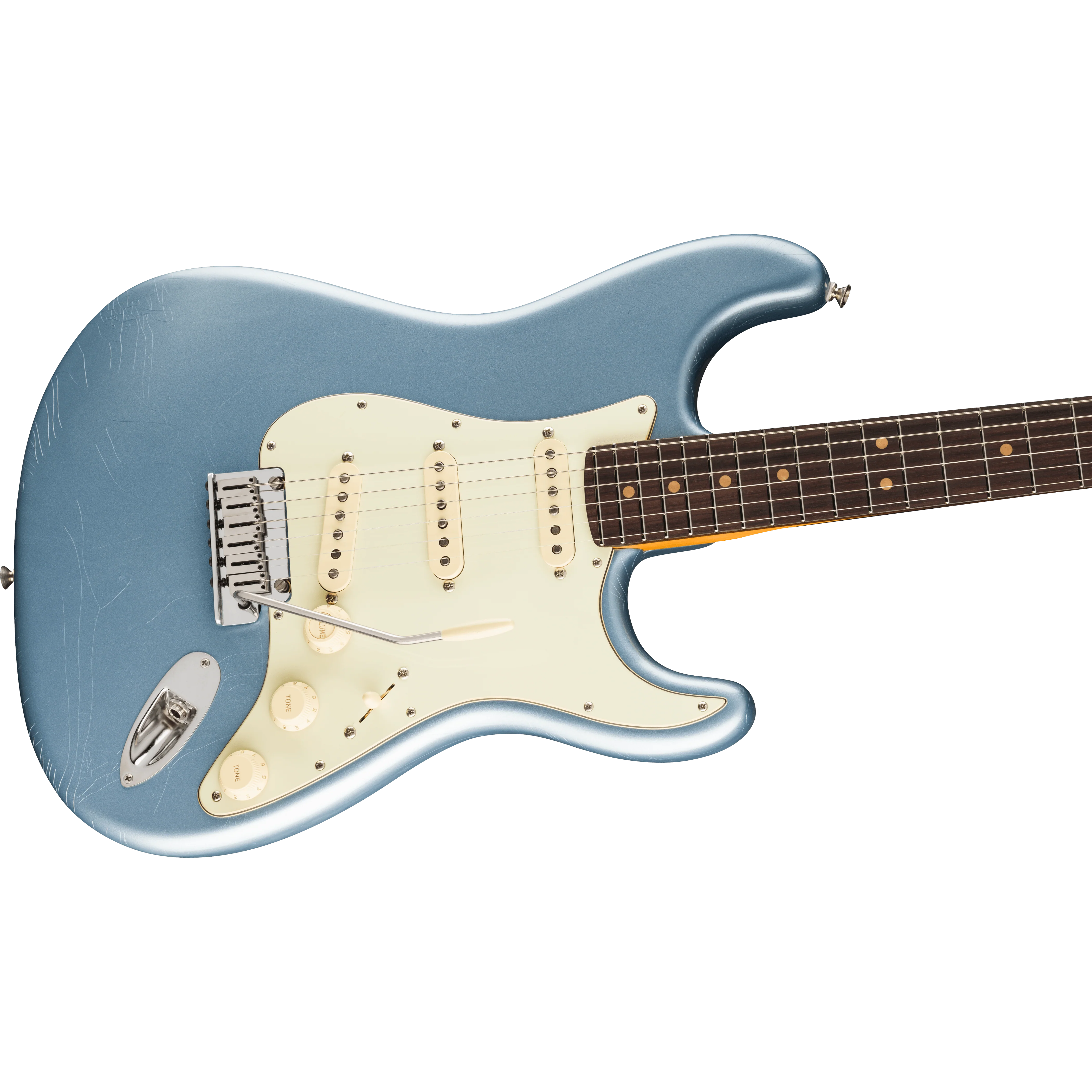 Fender - American Ultra Luxe Vintage '60s Stratocaster® - Rosewood Fingerboard - Ice Blue Metallic - 011-8220-883 - Image 4