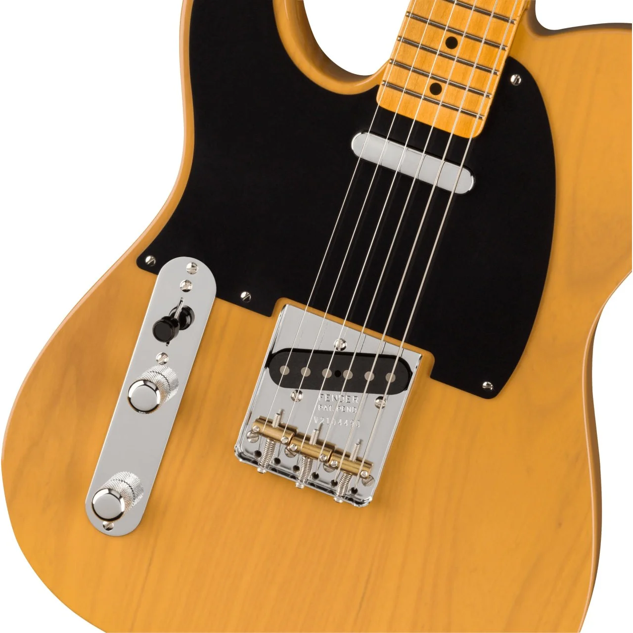 Fender - American Vintage II 1951 Telecaster® Left-Hand - Maple Fingerboard - Butterscotch Blonde - 011-0322-850 - Image 3