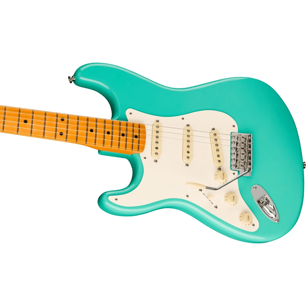 Fender - American Vintage II 1957 Stratocaster® Left-Hand - Maple Fingerboard - Sea Foam Green  - 011-0242-849 - Image 3