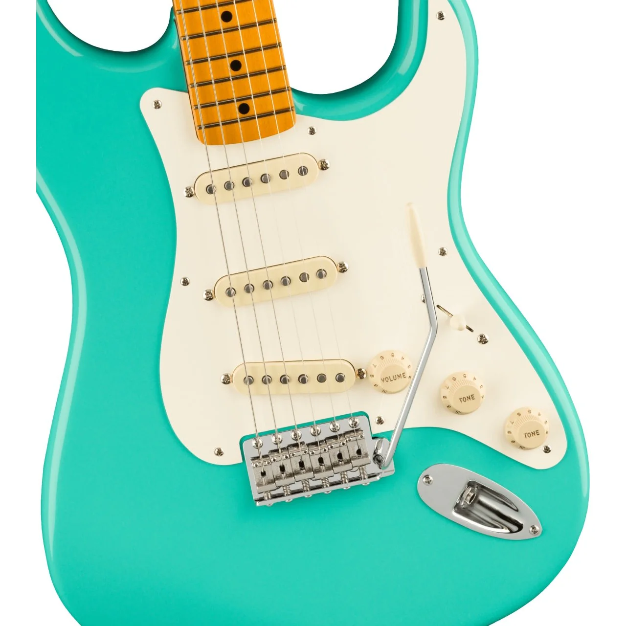 Fender - American Vintage II 1957 Stratocaster® - Maple Fingerboard - Sea Foam Green  - 011-0232-849 - Image 4