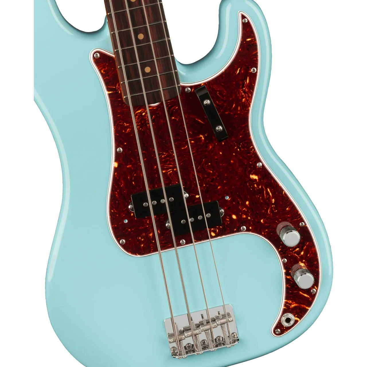 Fender - American Vintage II 1960 Precision Bass® - Rosewood Fingerboard - Daphne Blue - 019-0160-804 - Image 4