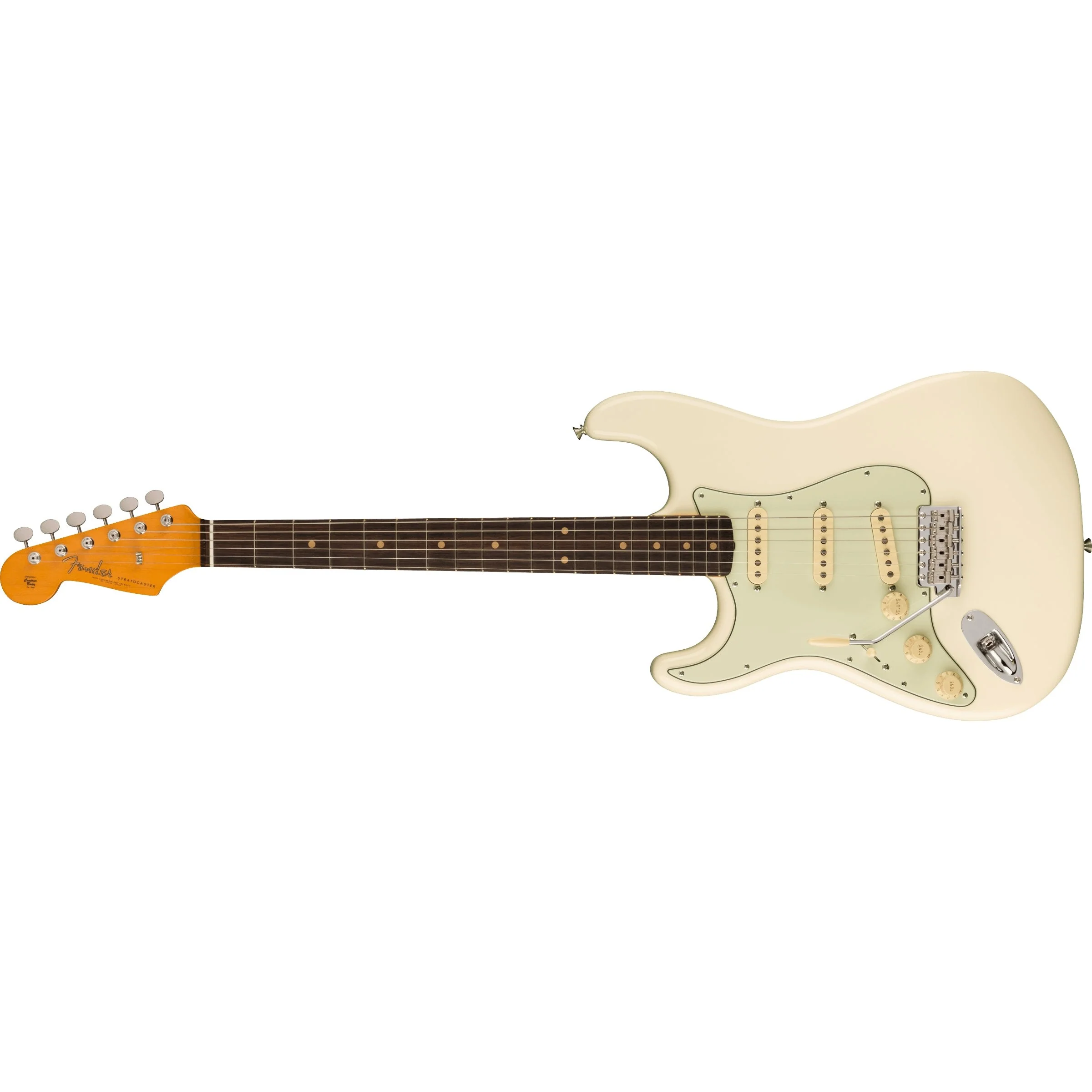 Fender - American Vintage II 1961 Stratocaster® Left-Hand - Rosewood Fingerboard - Olympic White - 011-0260-805