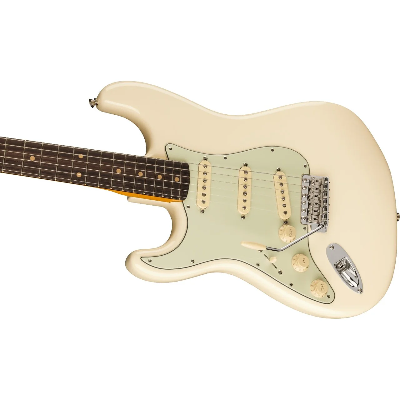 Fender - American Vintage II 1961 Stratocaster® Left-Hand - Rosewood Fingerboard - Olympic White - 011-0260-805 - Image 3