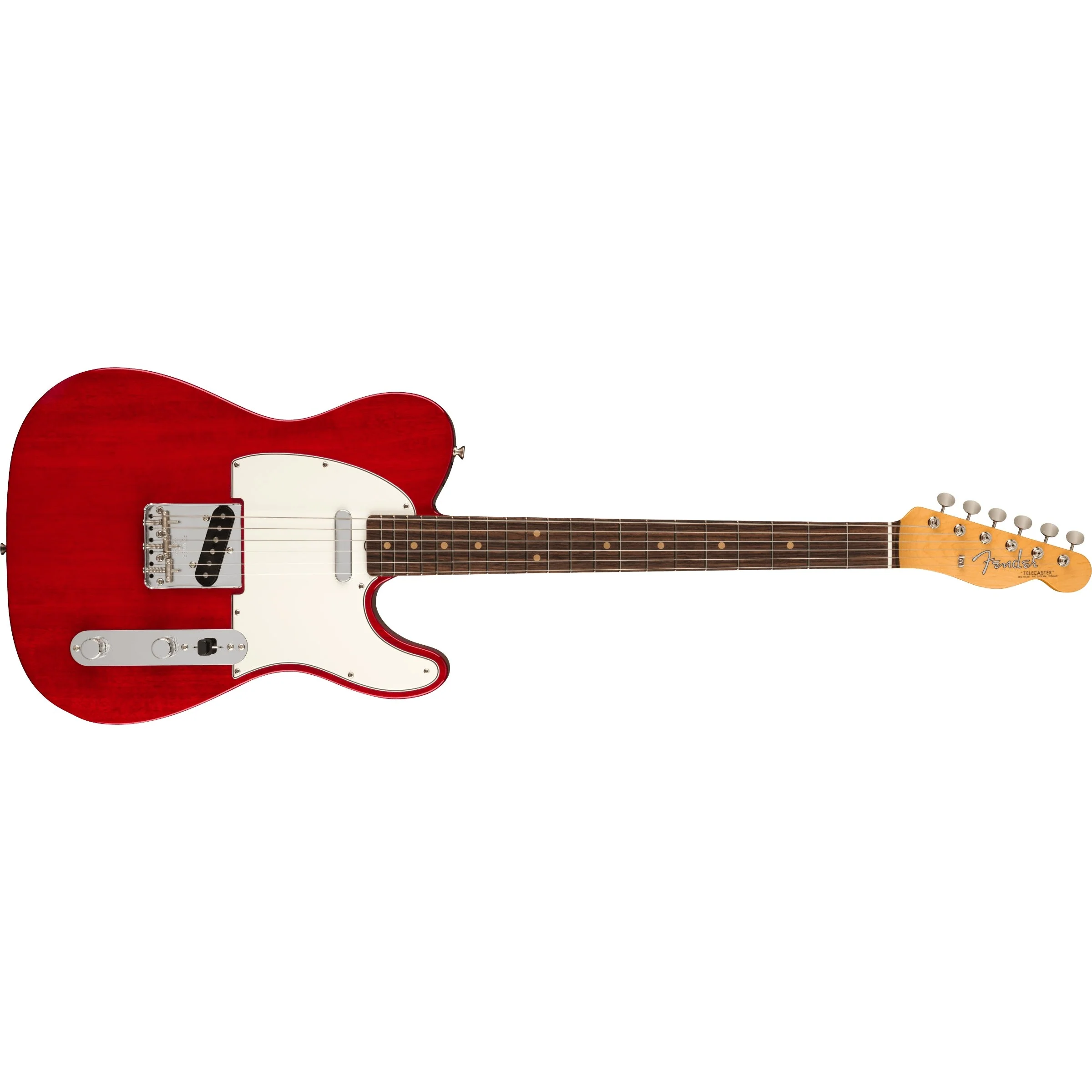 Fender - American Vintage II 1963 Telecaster® - Rosewood Fingerboard - Crimson Red Transparent - 011-0380-838