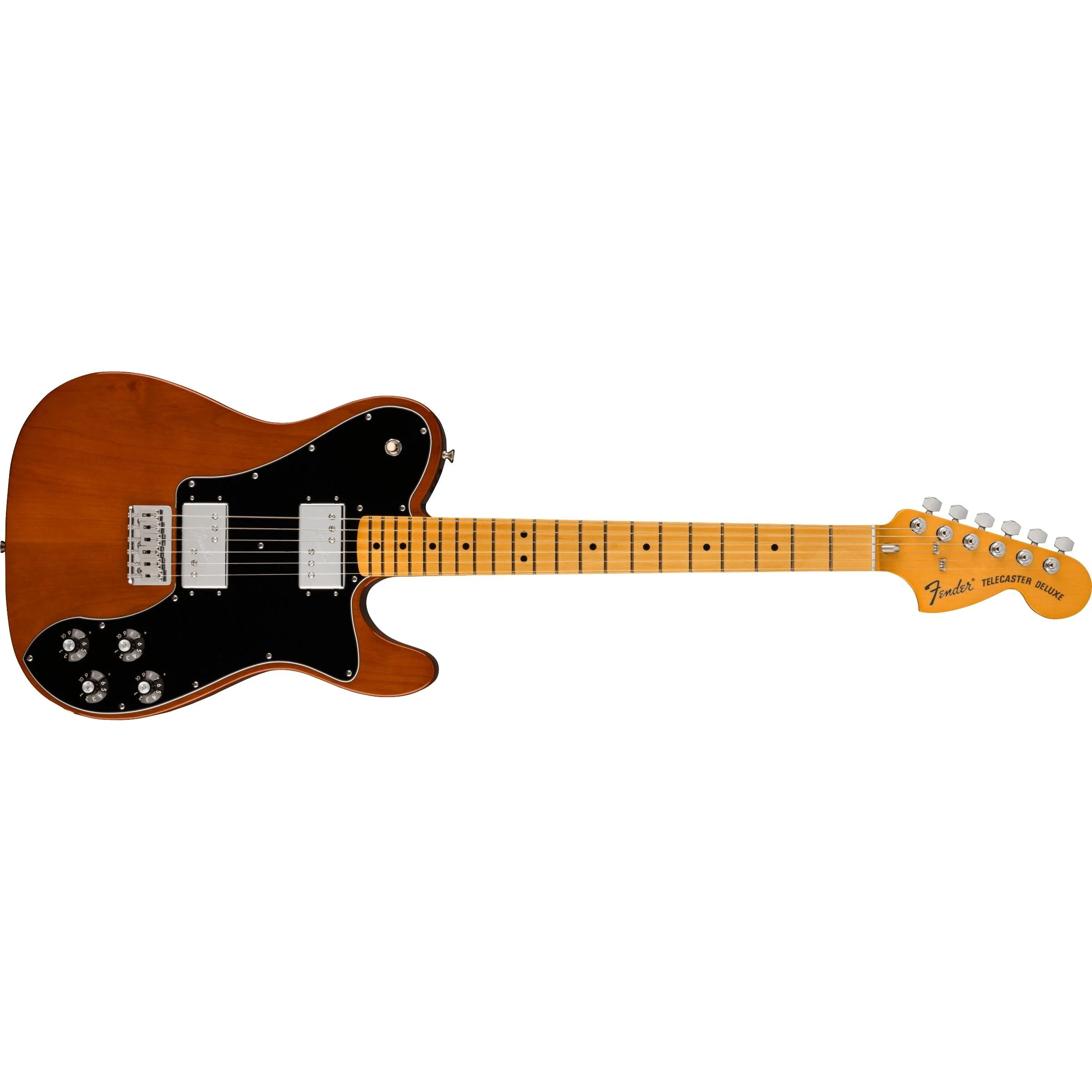 Fender - American Vintage II 1975 Telecaster® Deluxe - Maple Fingerboard - Mocha  - 011-0332-829