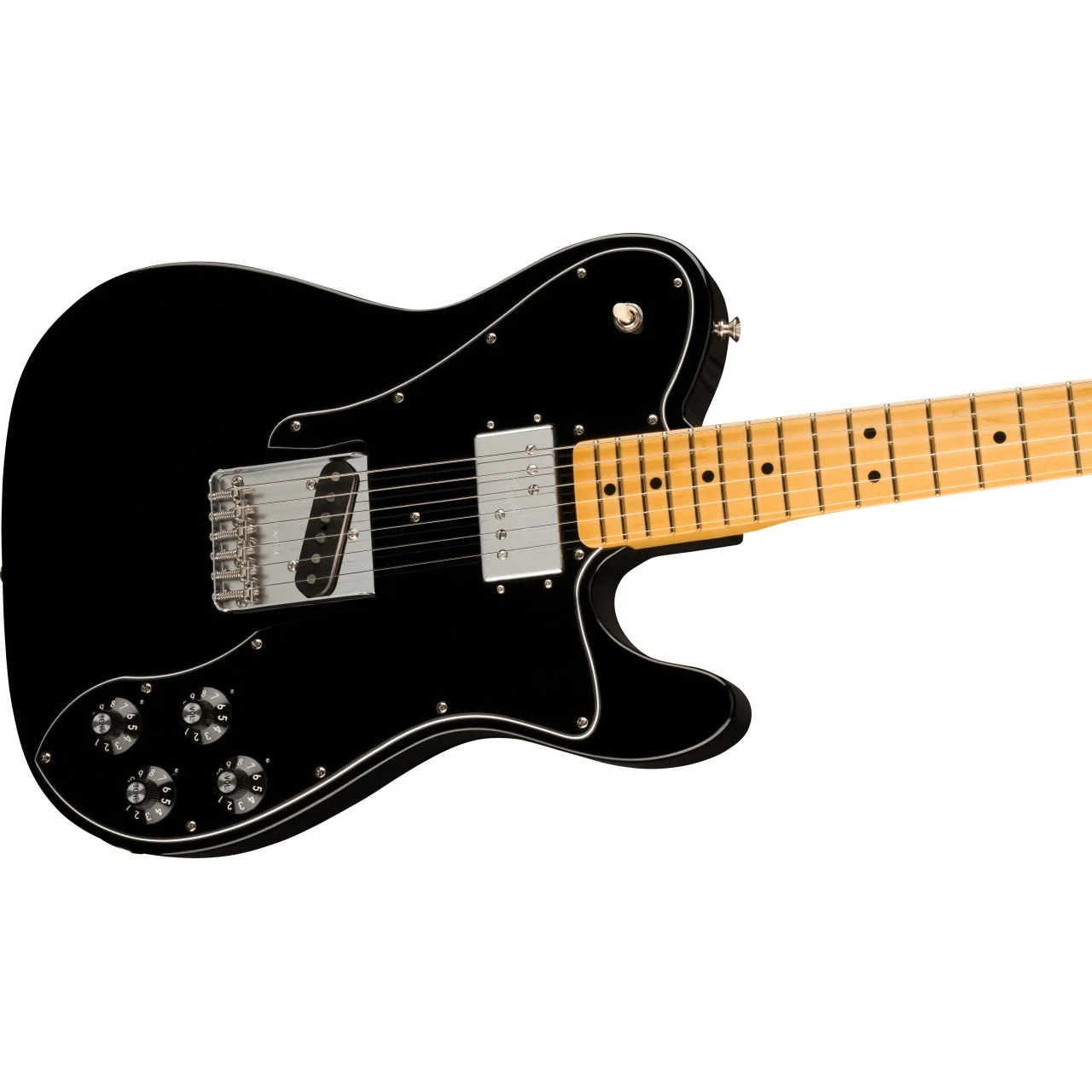 Fender - American Vintage II 1977 Telecaster® Custom - Maple Fingerboard - Black - 011-0442-806 - Image 2