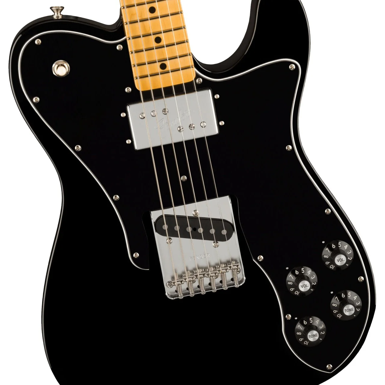 Fender - American Vintage II 1977 Telecaster® Custom - Maple Fingerboard - Black - 011-0442-806 - Image 3