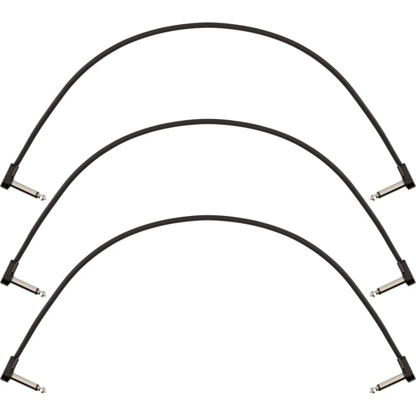 Fender - Blockchain 16" Patch Cable -3-pack -Angle/Angle 099-0825-011