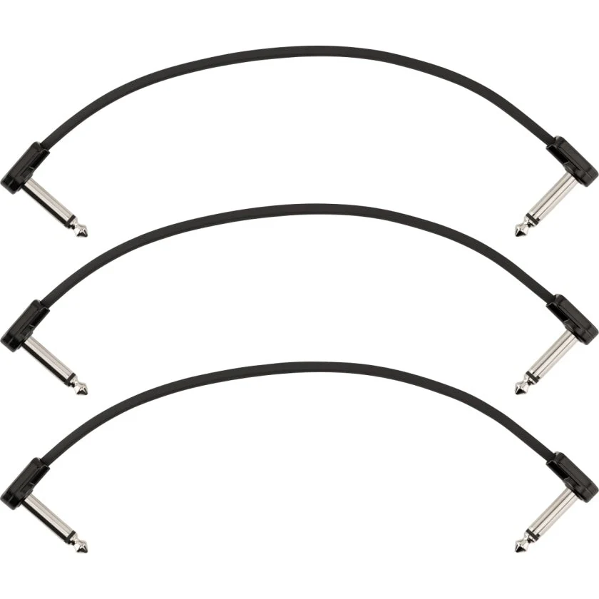 Fender - Blockchain 8" Cable -3-pack -Angle/Angle 099-0825-009