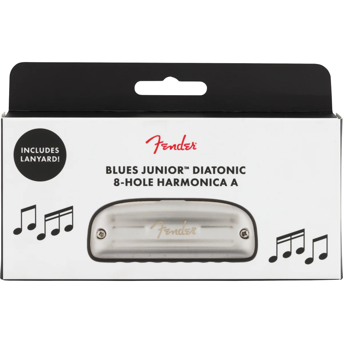 Fender - Blues Junior™ Diatonic 8-hole Harmonica - Key of A - 099-0701-203 - Image 2