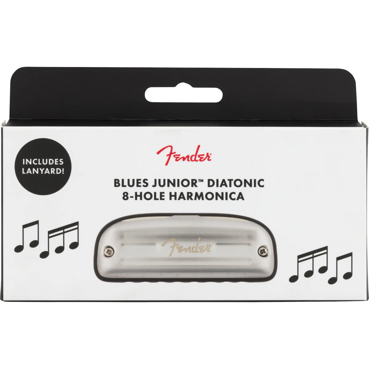 Fender - Blues Junior™ Diatonic 8-hole Harmonica - Key of G - 099-0701-202 - Image 2