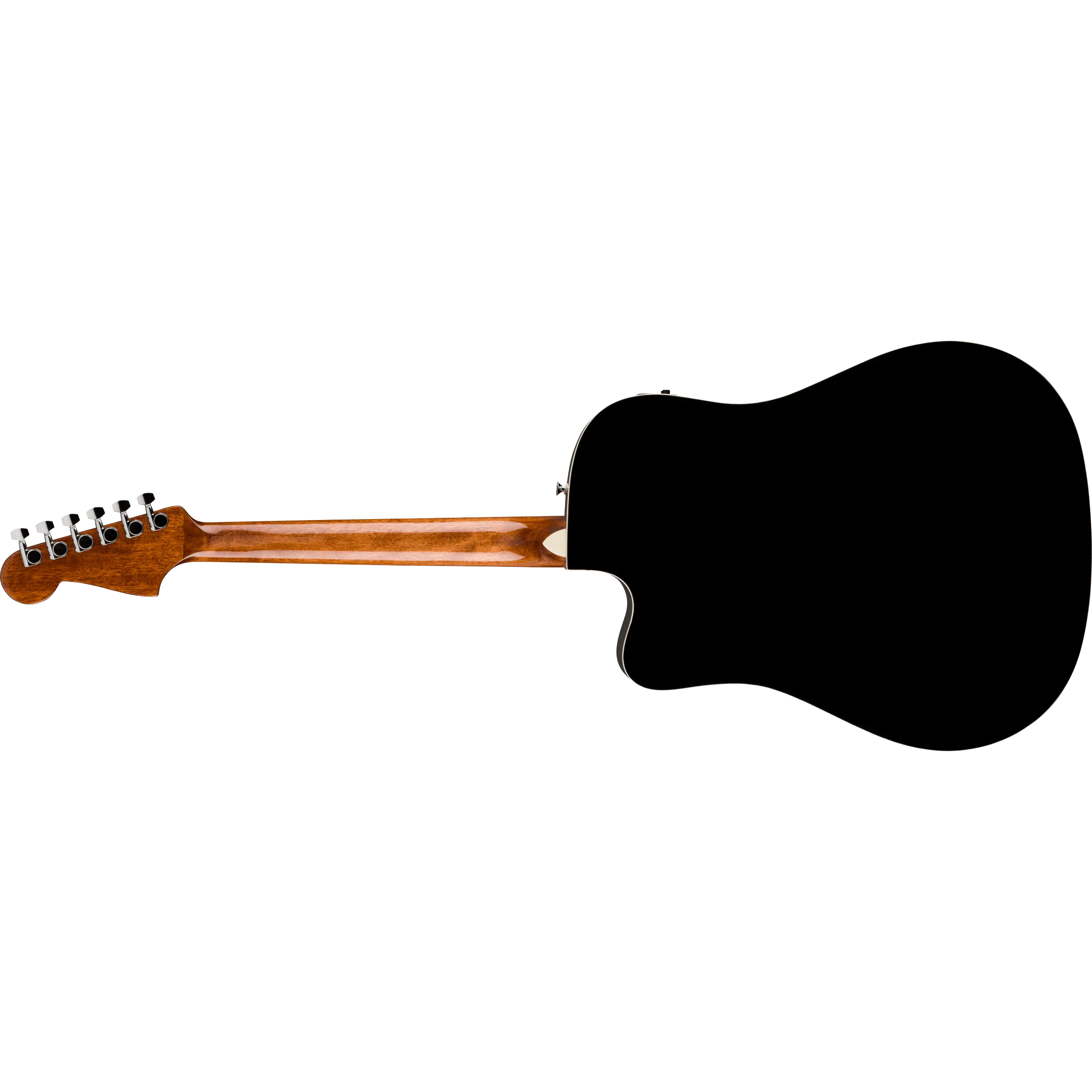 Fender - California Standard Redondo™ CE - Spruce Top - Ivory Pickguard - Black - Image 2