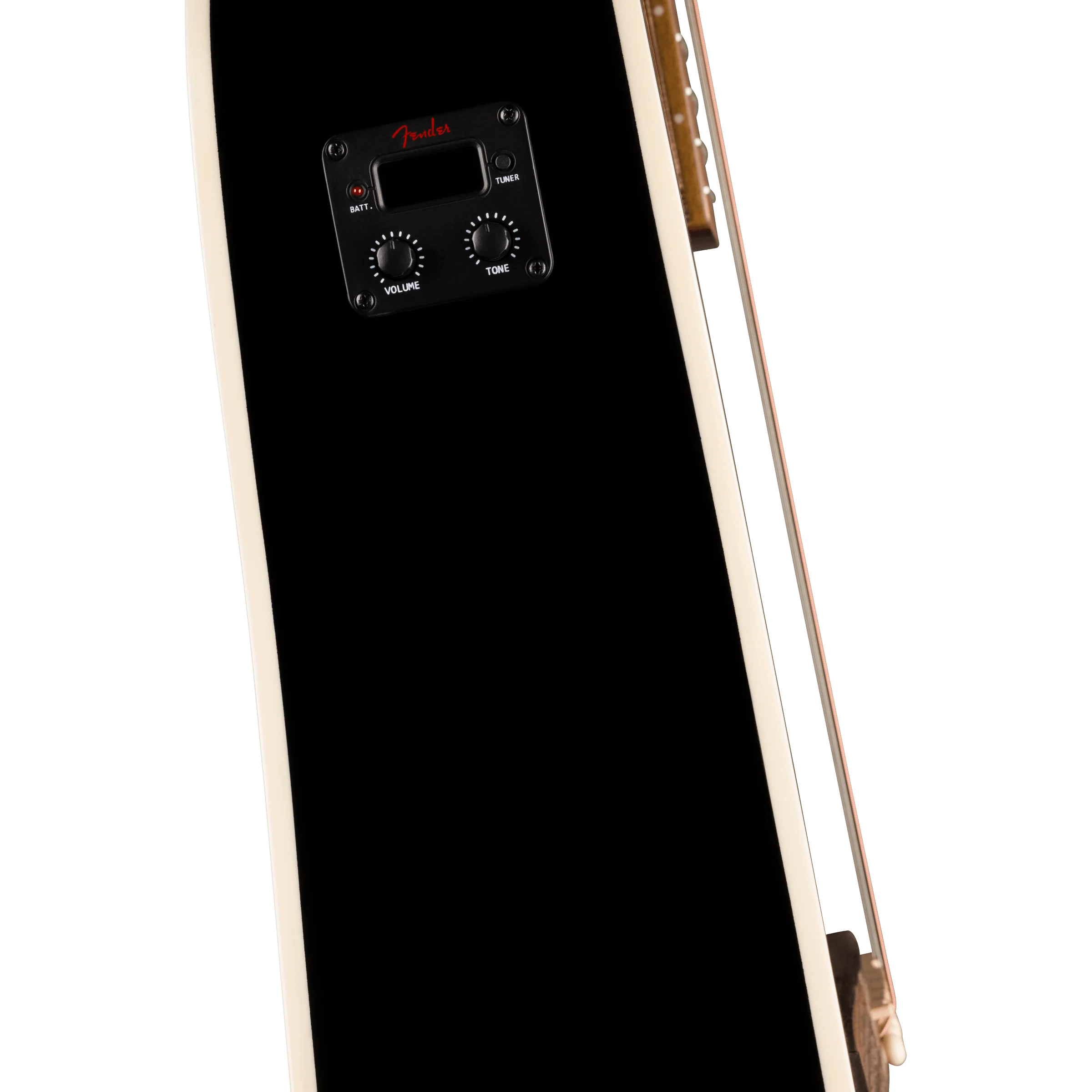 Fender - California Standard Redondo™ CE - Spruce Top - Ivory Pickguard - Black - Image 6