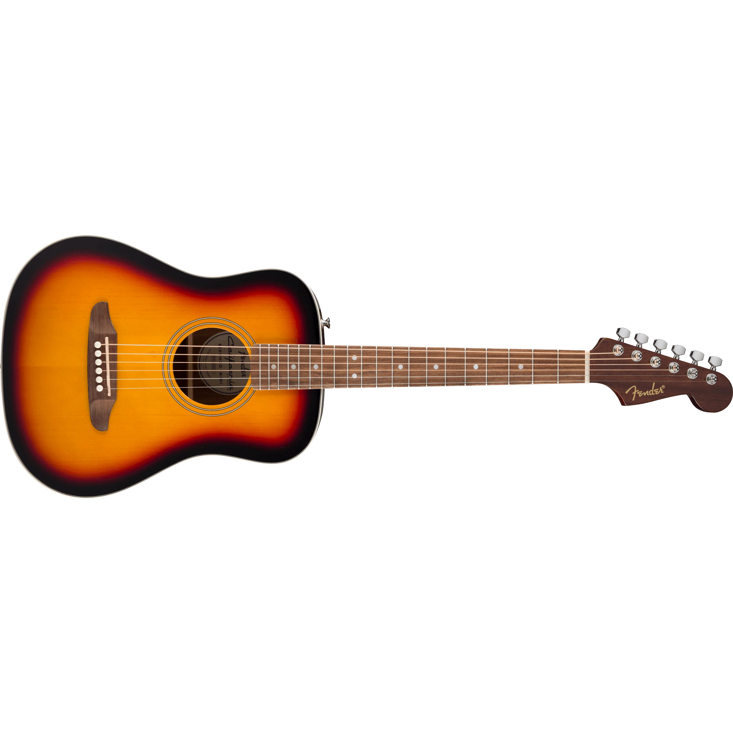 Fender - California Standard Redondo™ Mini with Bag - Spruce Top - 3-Color Sunburst