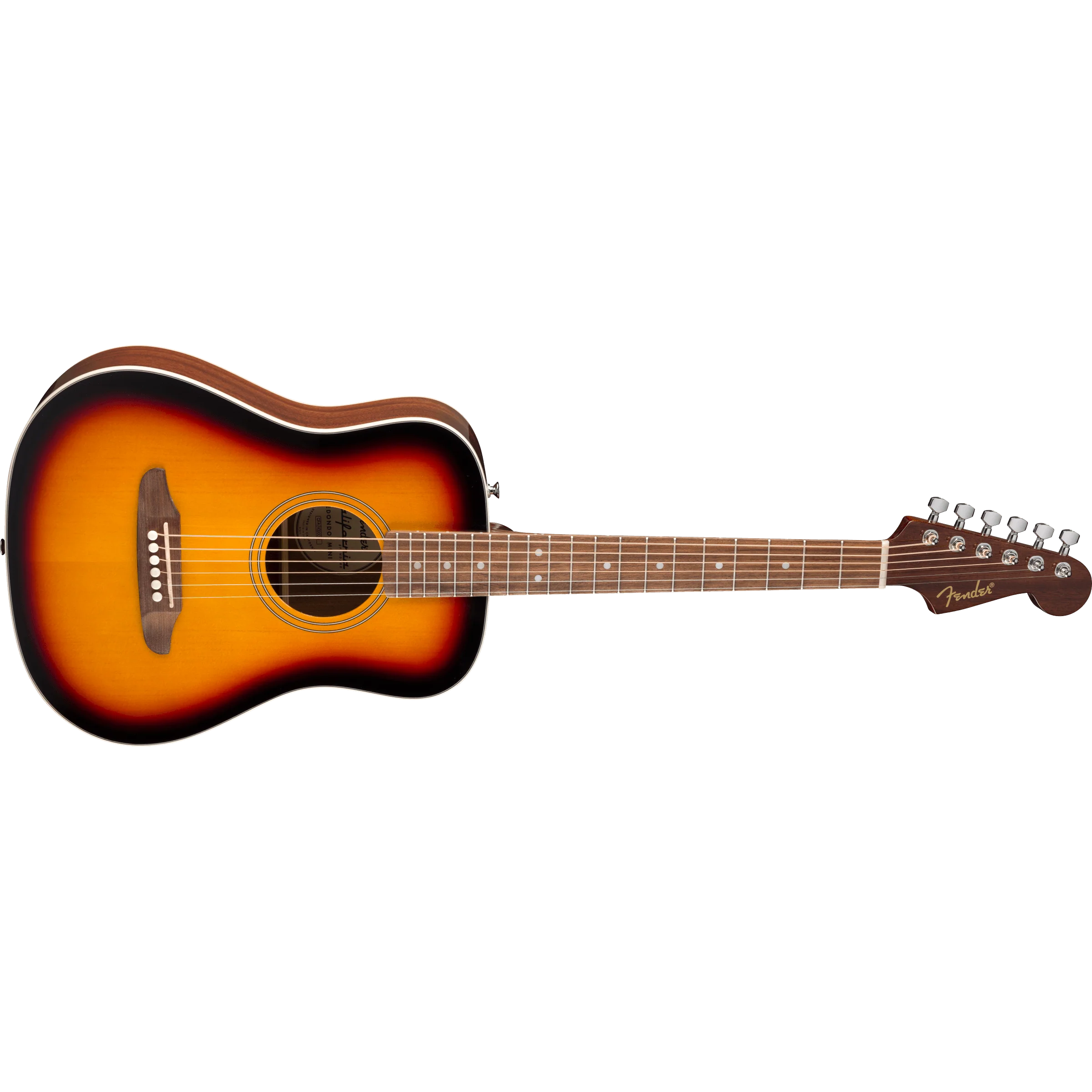 Fender - California Standard Redondo™ Mini with Bag - Spruce Top - 3-Color Sunburst - Image 3