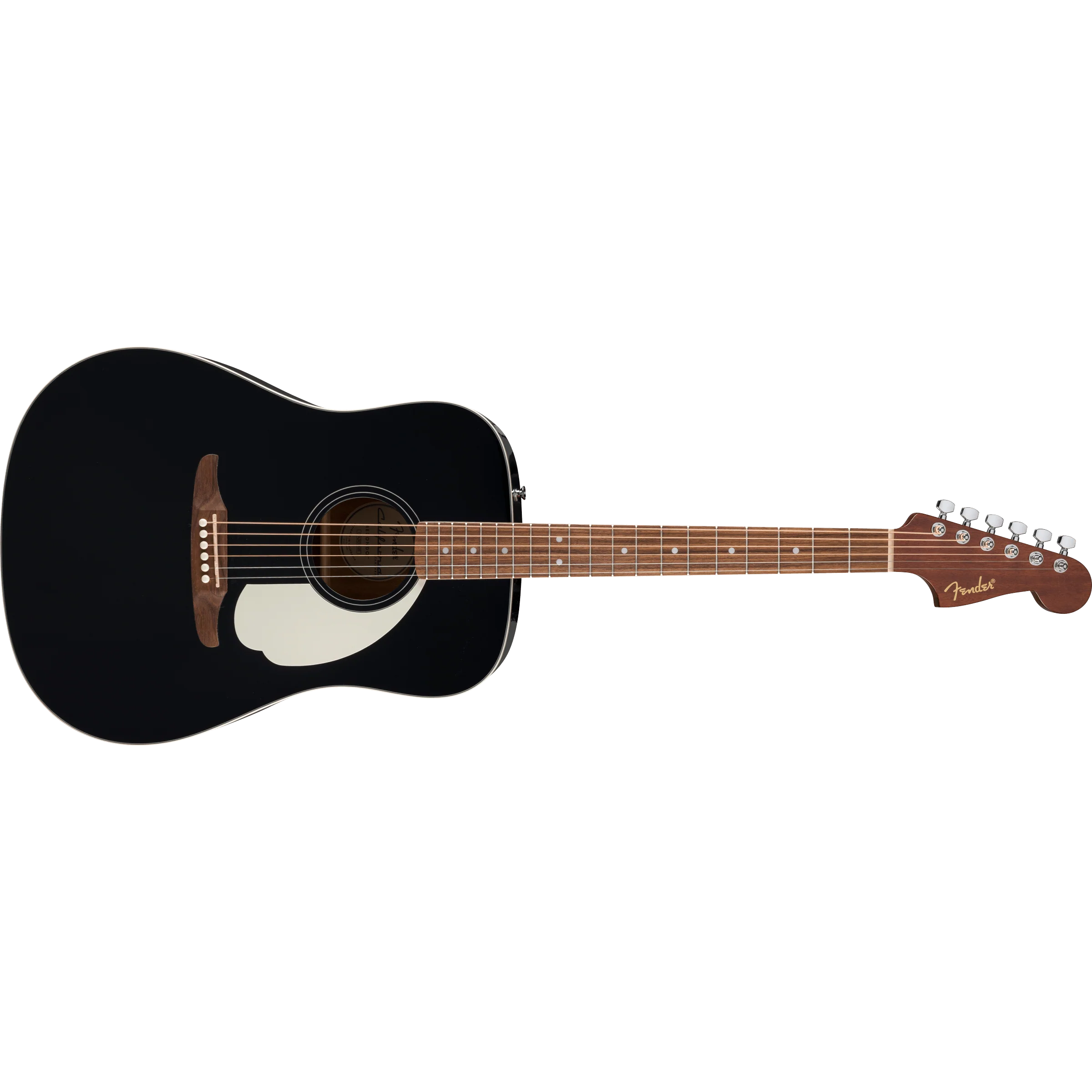 Fender - California Standard Redondo™ - Spruce Top - Ivory Pickguard - Black