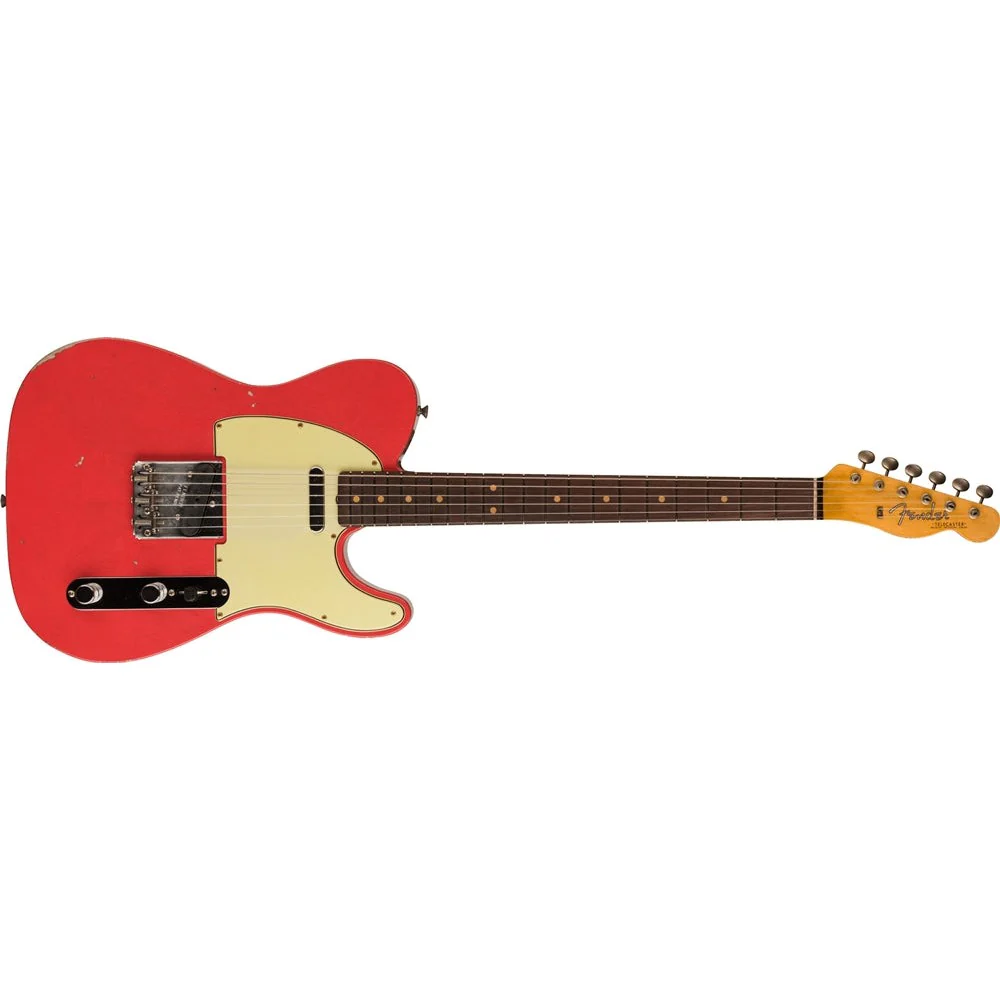 Fender Custom Shop - 1963 Telecaster® Relic® - Fiesta Red - 923-6091-076
