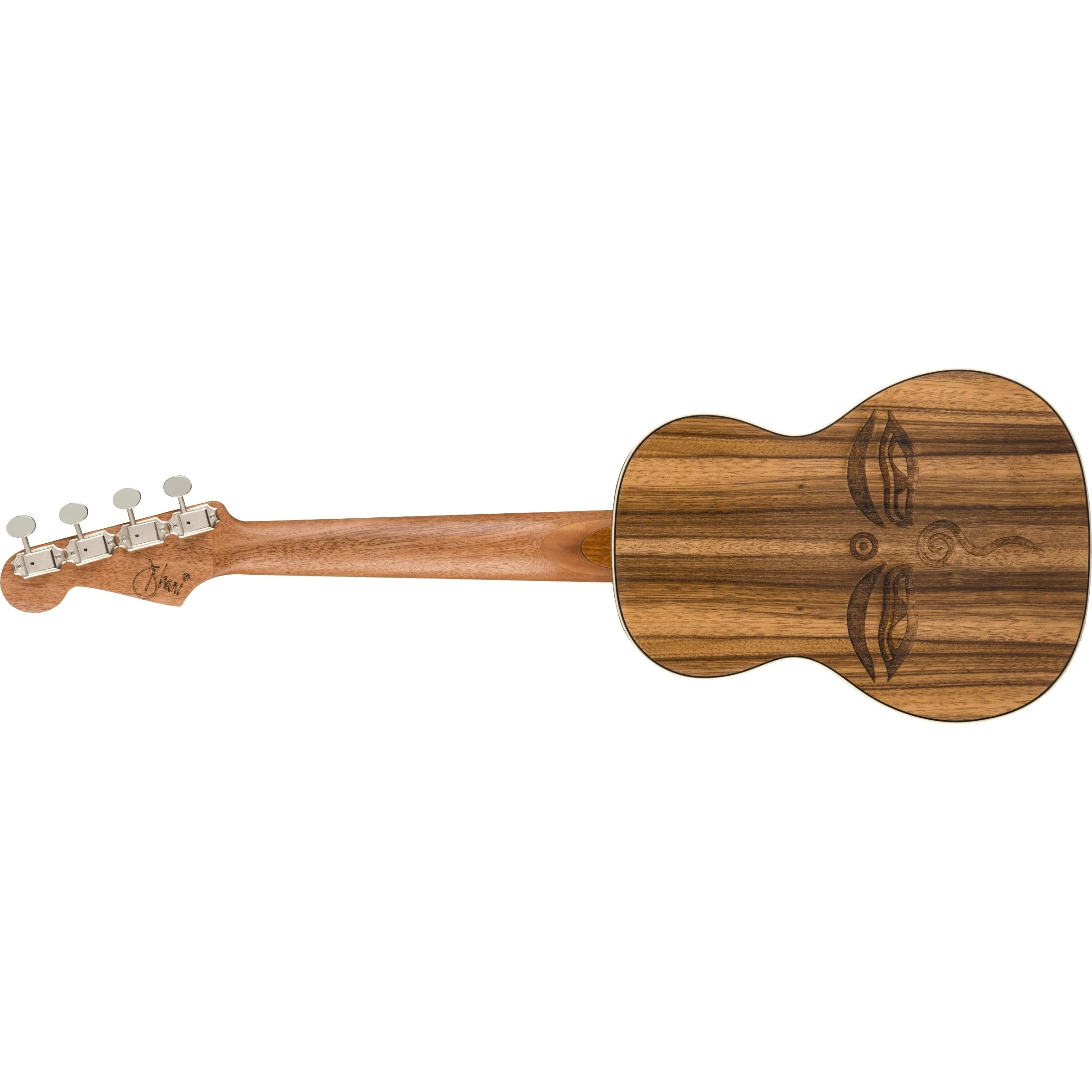 Fender - Dhani Harrison Uke  097-1752-127 Sapphire Blue Transparent