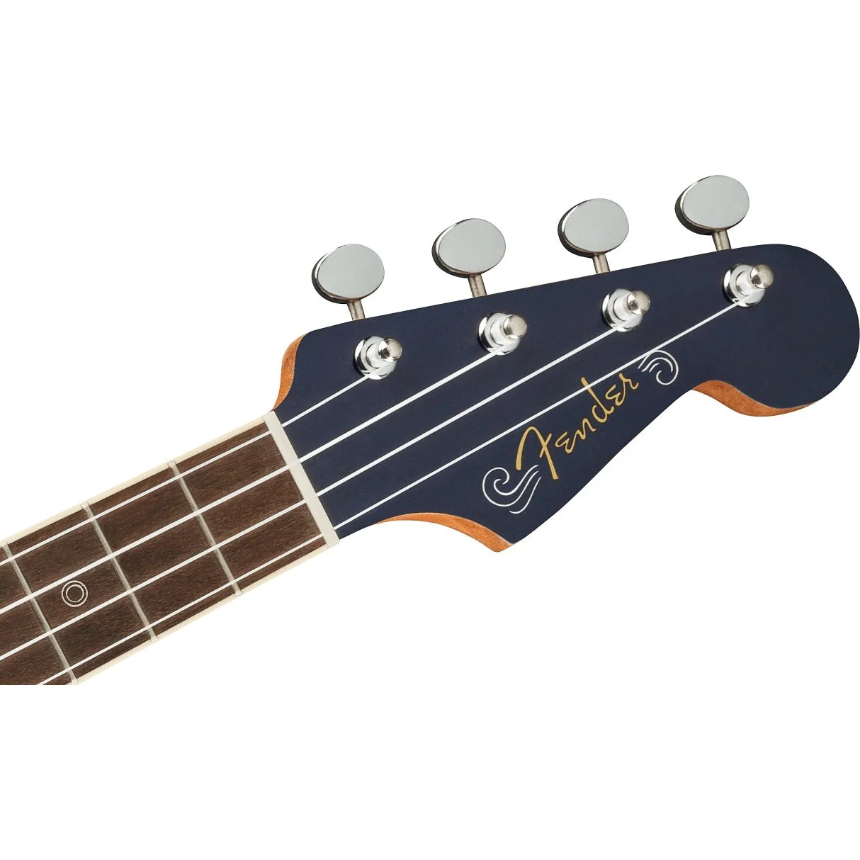 Fender - Dhani Harrison Uke  097-1752-127 Sapphire Blue Transparent - Image 4