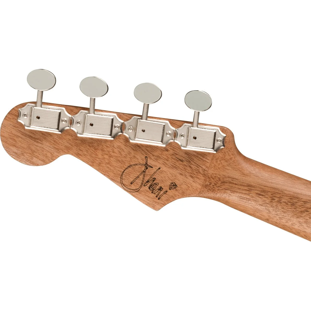 Fender - Dhani Harrison Uke  097-1752-127 Sapphire Blue Transparent - Image 5